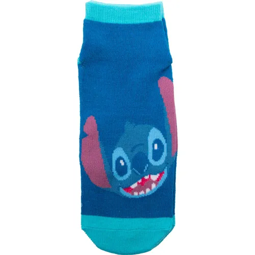 Disney Medias Antideslizante Niños Stitch  Por Par