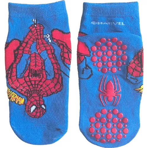 marvel Medias Antideslizante Niños Spiderman Por Par