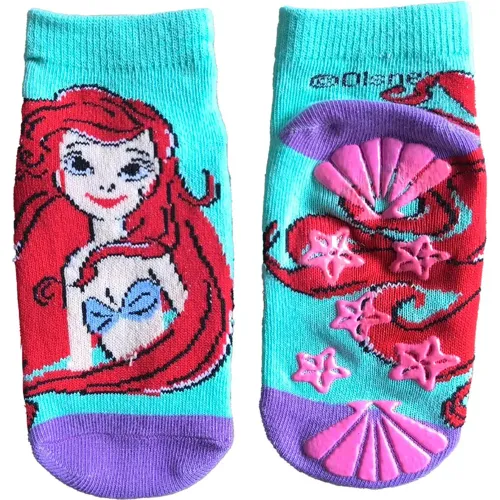 Disney Medias Antideslizante Niños Ariel Por Par