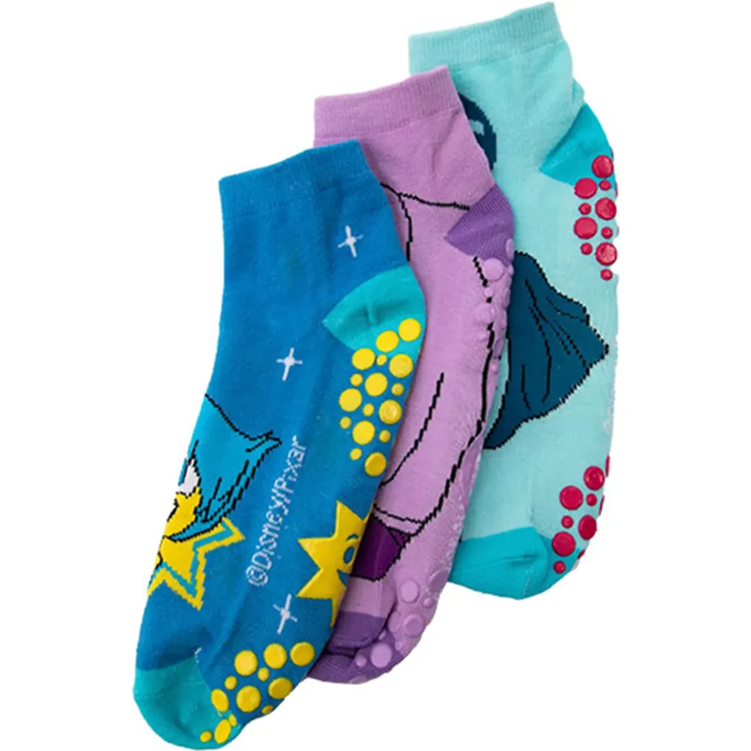 Tripack Disney De Medias Antideslizante Niños Intensamente color varios | Platanitos