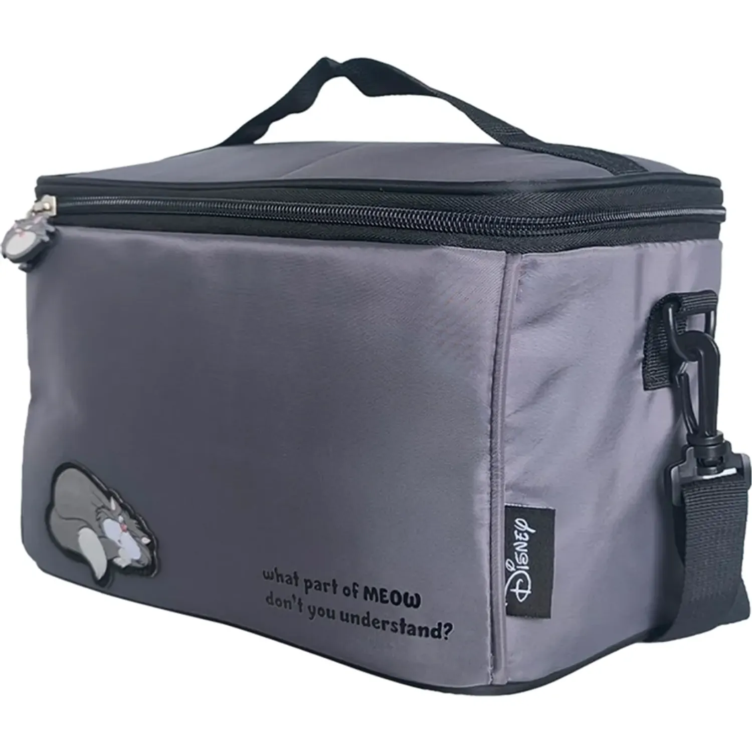 Lonchera Disney Lucifer Gris color varios | Platanitos