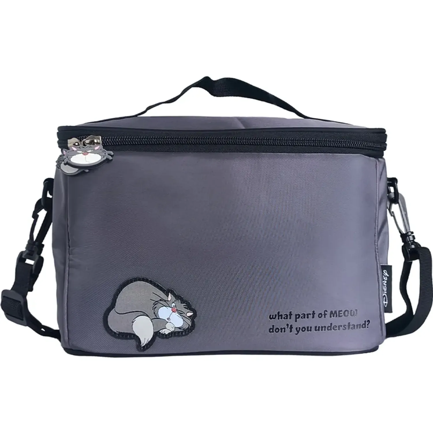 Lonchera Disney Lucifer Gris color varios | Platanitos