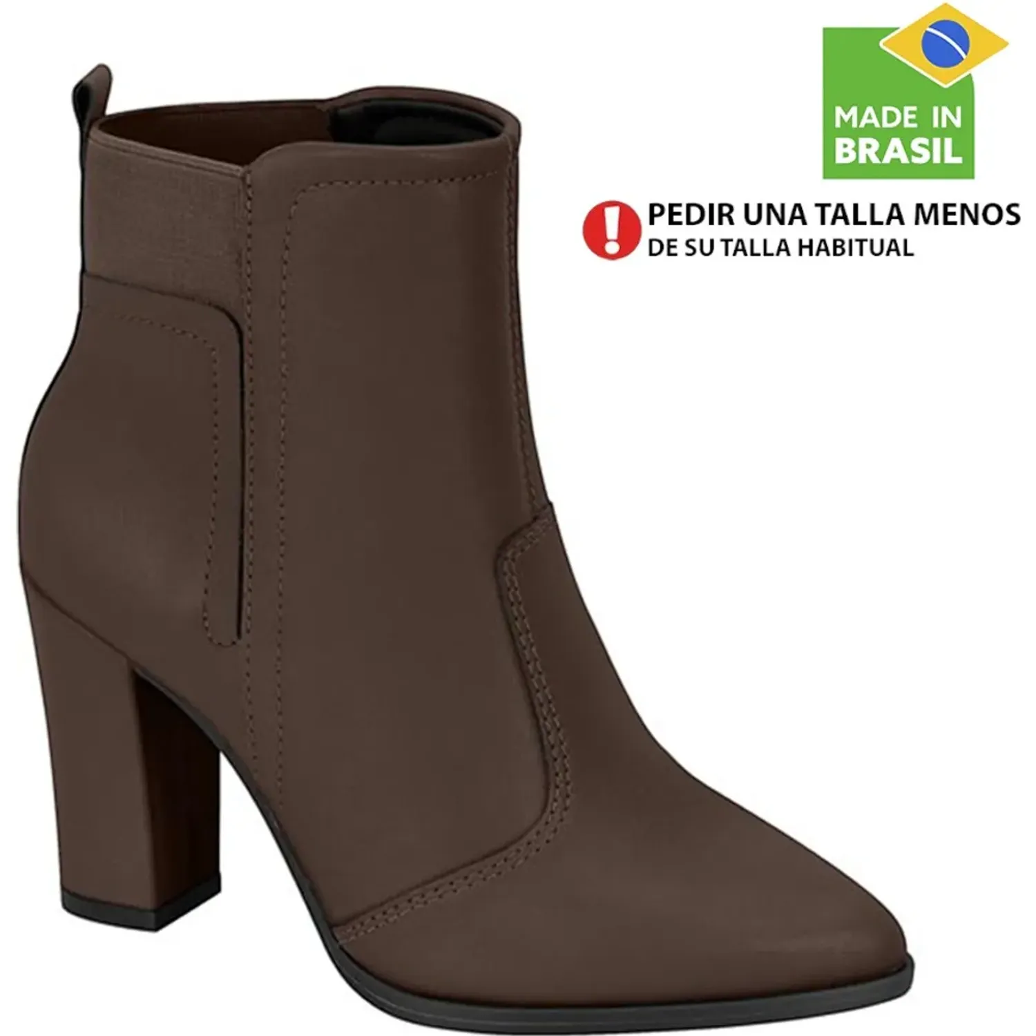 BEIRA RIO Botín Beira Rio De Vestir Mujer Cy-90 color cafe | Platanitos