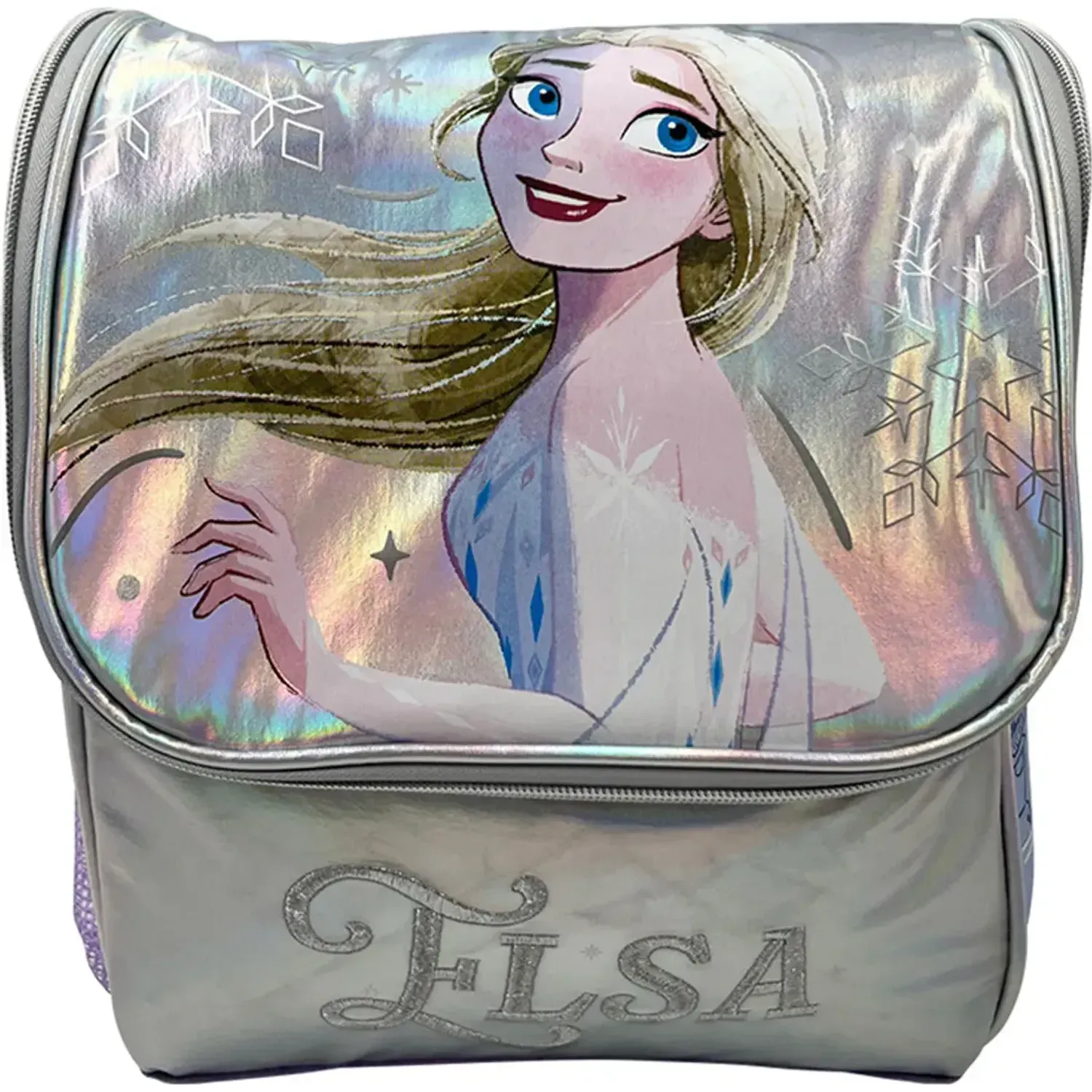 Lonchera Frozen Frozen Coleccion C B26 color lila / celeste | Platanitos