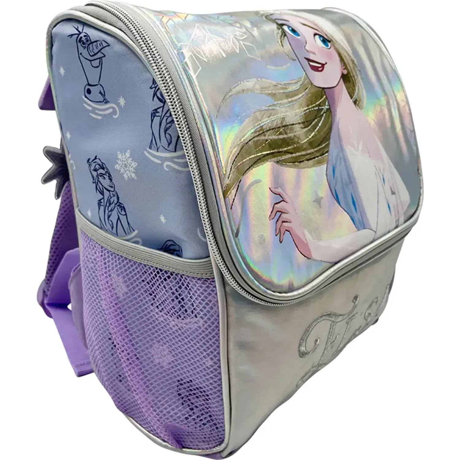Lonchera Frozen Frozen Coleccion C B26 color lila / celeste | Platanitos