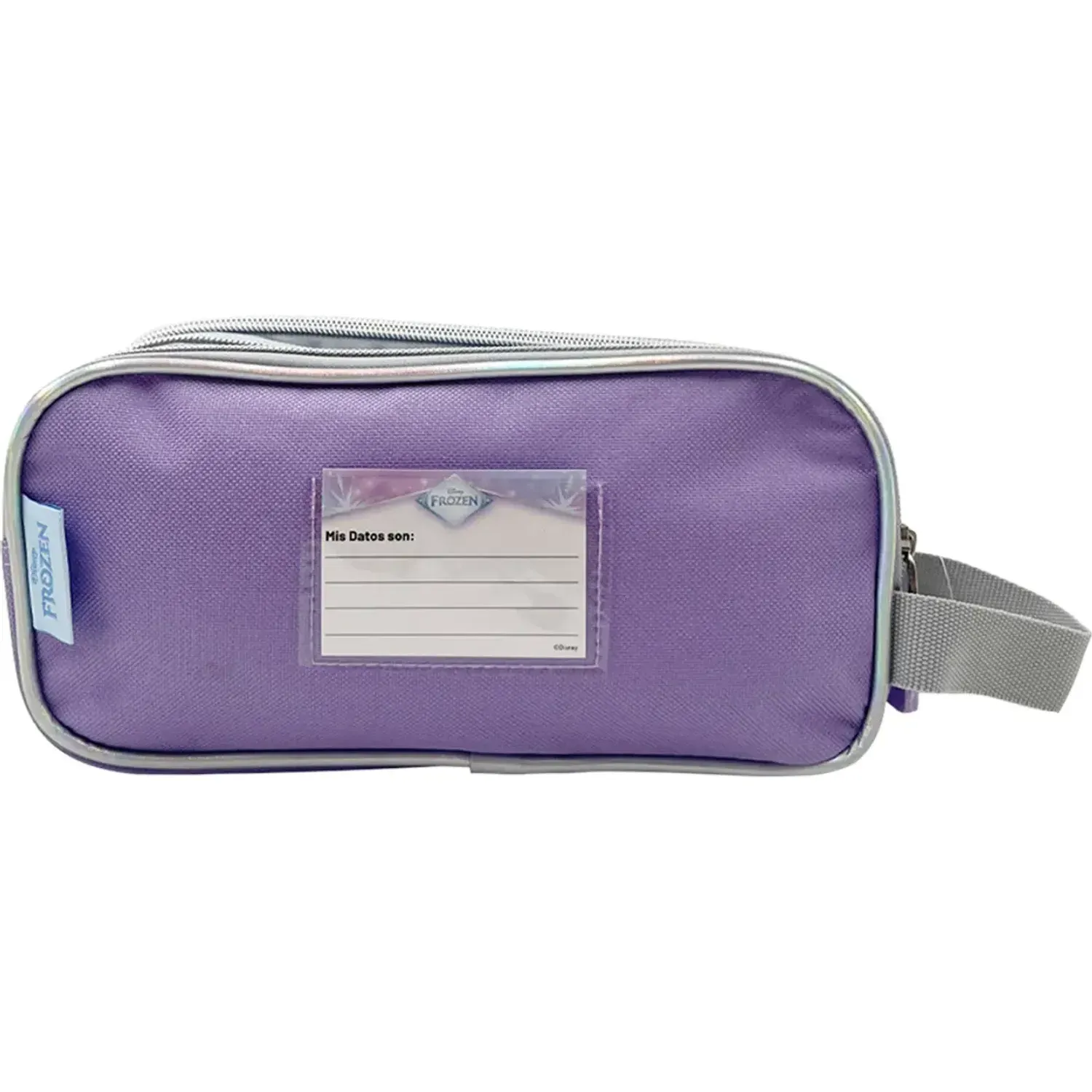 Frozen Cartuchera Frozen Organizadora Frozen Coleccion C B26 color lila / celeste | Platanitos