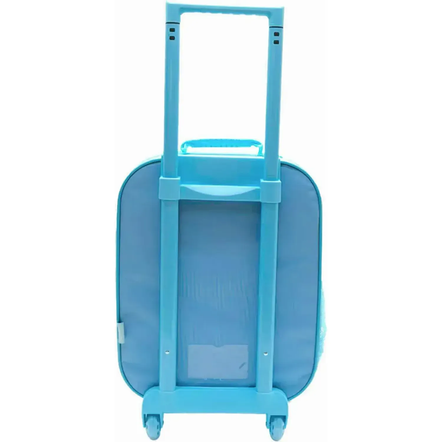 Set Frozen Mochila Con Ruedas Medium Frozen Coleccion G B26 color celeste | Platanitos