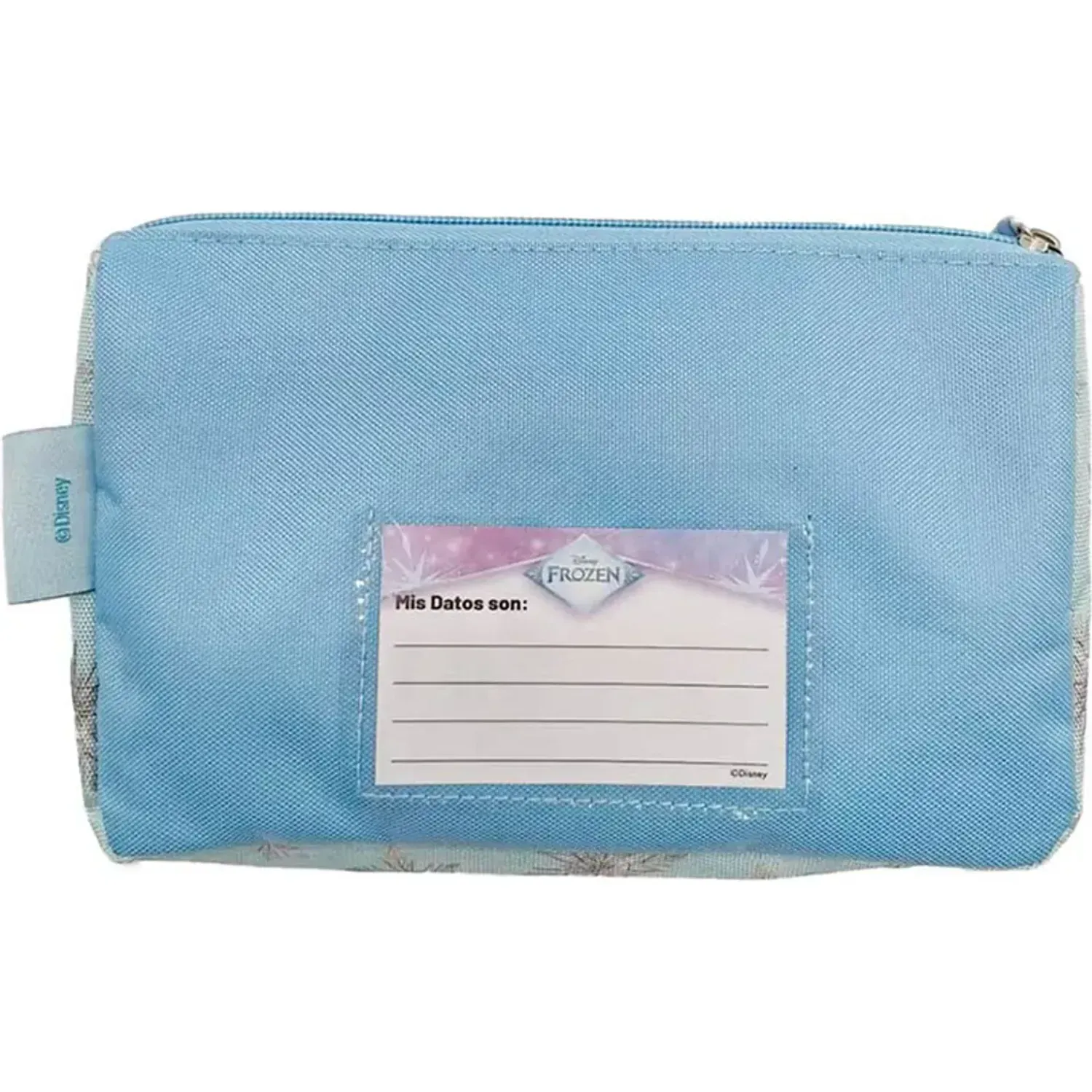 Set Frozen Mochila Con Ruedas Medium Frozen Coleccion G B26 color celeste | Platanitos