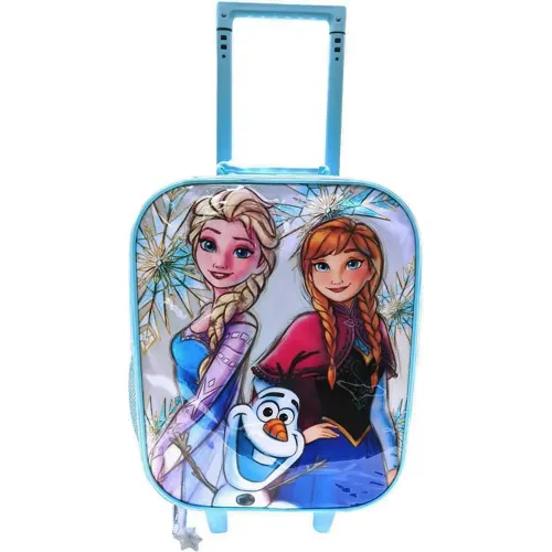 Frozen Set Mochila Con Ruedas Medium Frozen Coleccion G B26
