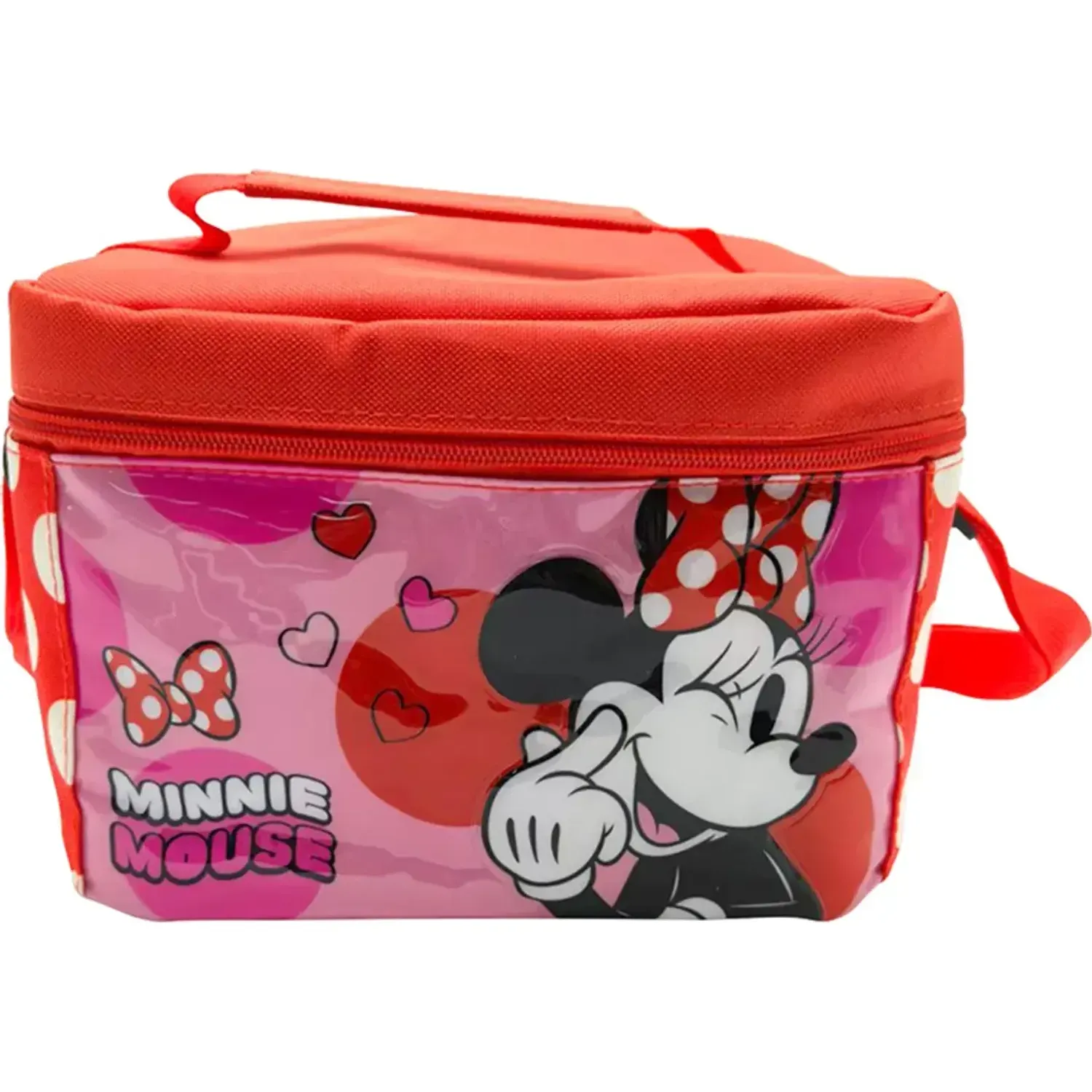 Minnie Set Minnie Mochila Con Ruedas Medium Minnie Coleccion G B26 color rojo / rosado | Platanitos