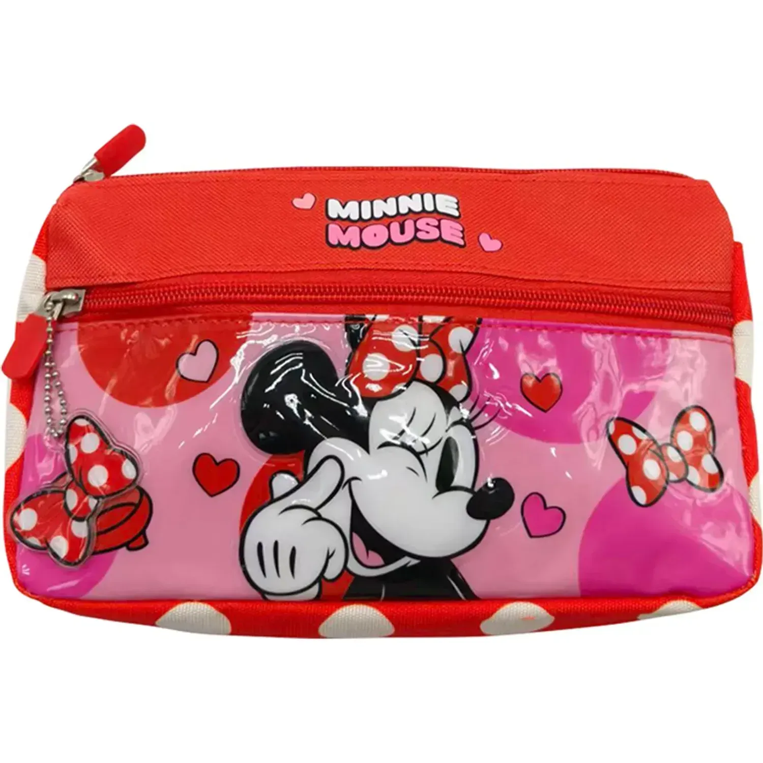 Minnie Set Minnie Mochila Con Ruedas Medium Minnie Coleccion G B26 color rojo / rosado | Platanitos