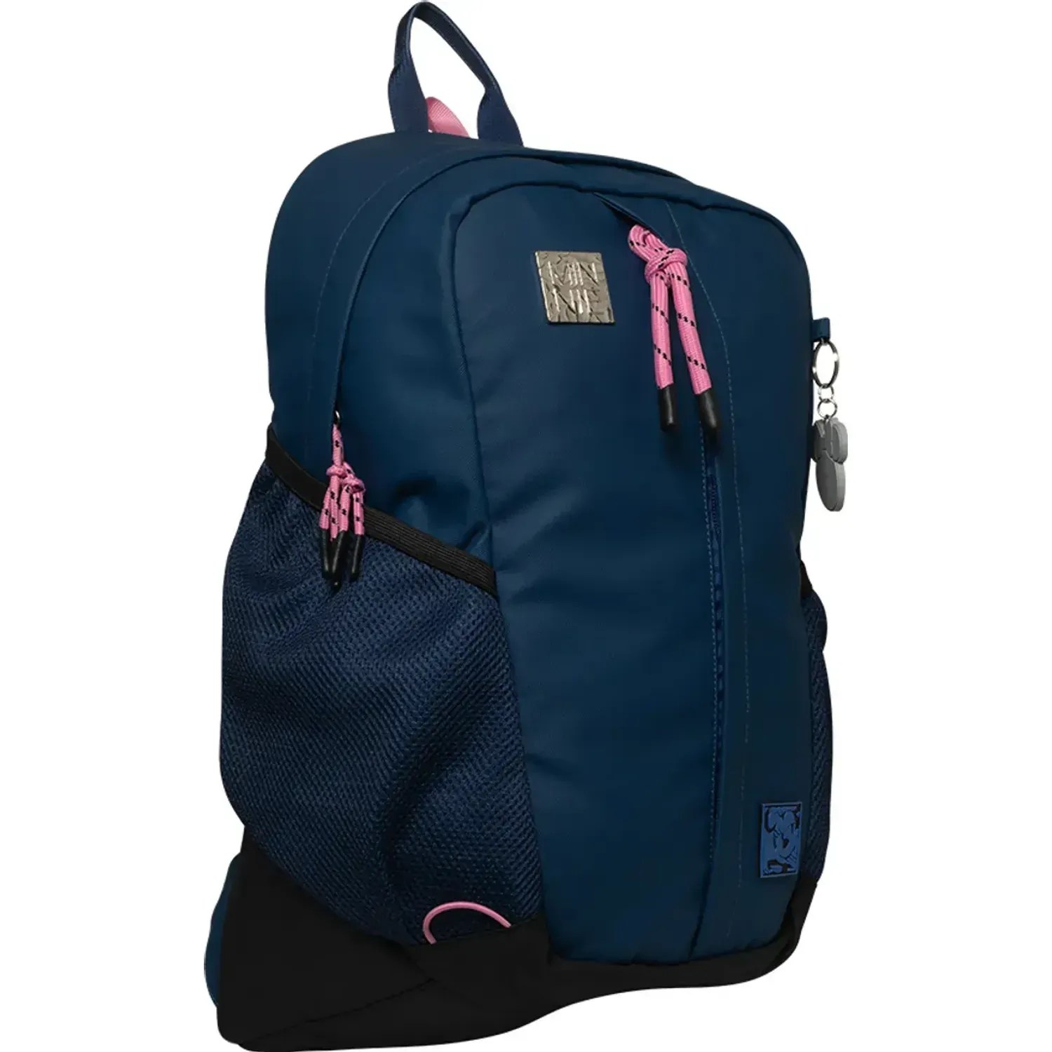 Mochila Minnie Student Minnie Drm1017-2 B26 color azul / rosado | Platanitos