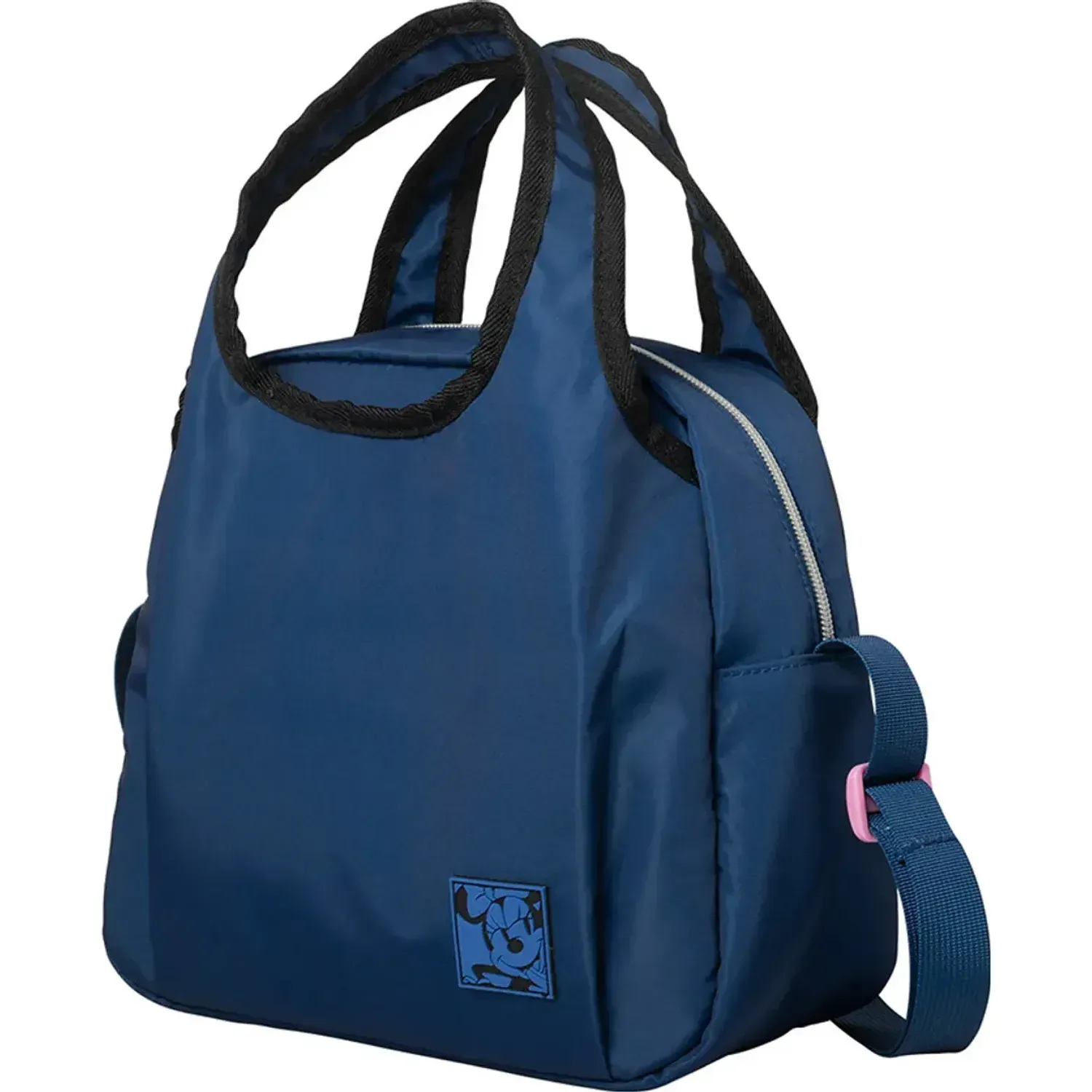 Minnie Lonchera Minnie Student Minnie Drm1017-2 B26 color azul / rosado | Platanitos
