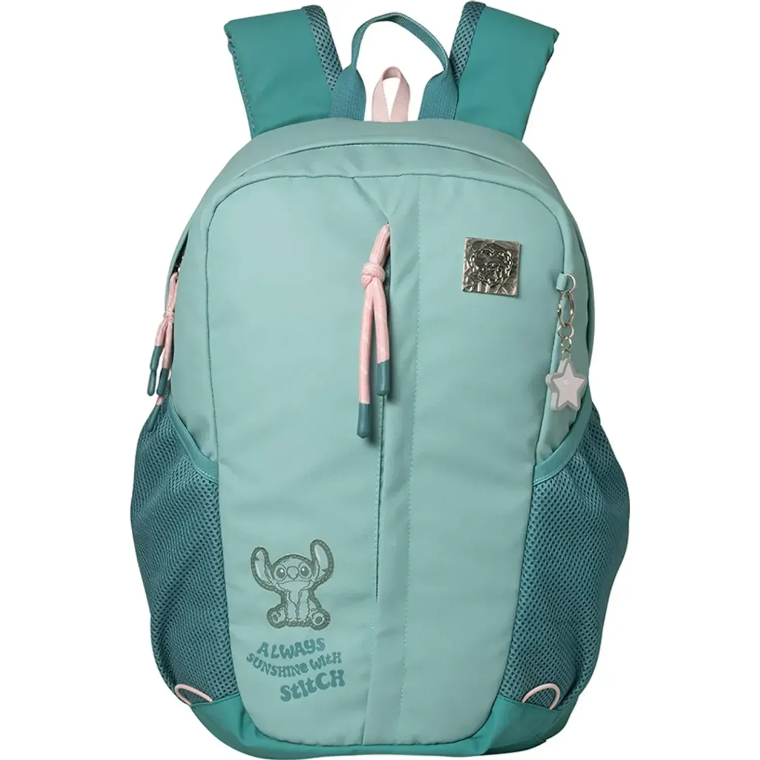 STITCH Mochila Stitch Student Stitch Drm1017-2 B26 color aqua | Platanitos