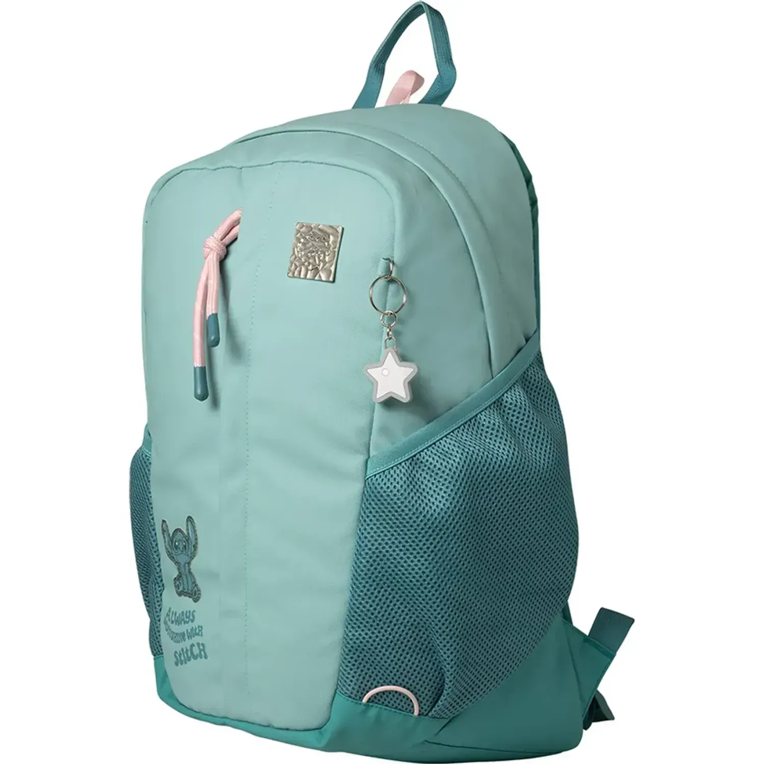 STITCH Mochila Stitch Student Stitch Drm1017-2 B26 color aqua | Platanitos