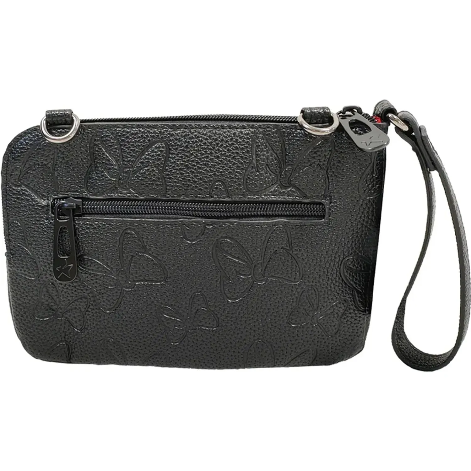 Minnie Mouse Cartera Minnie Mouse Negra Minnie Con Lazos color varios | Platanitos
