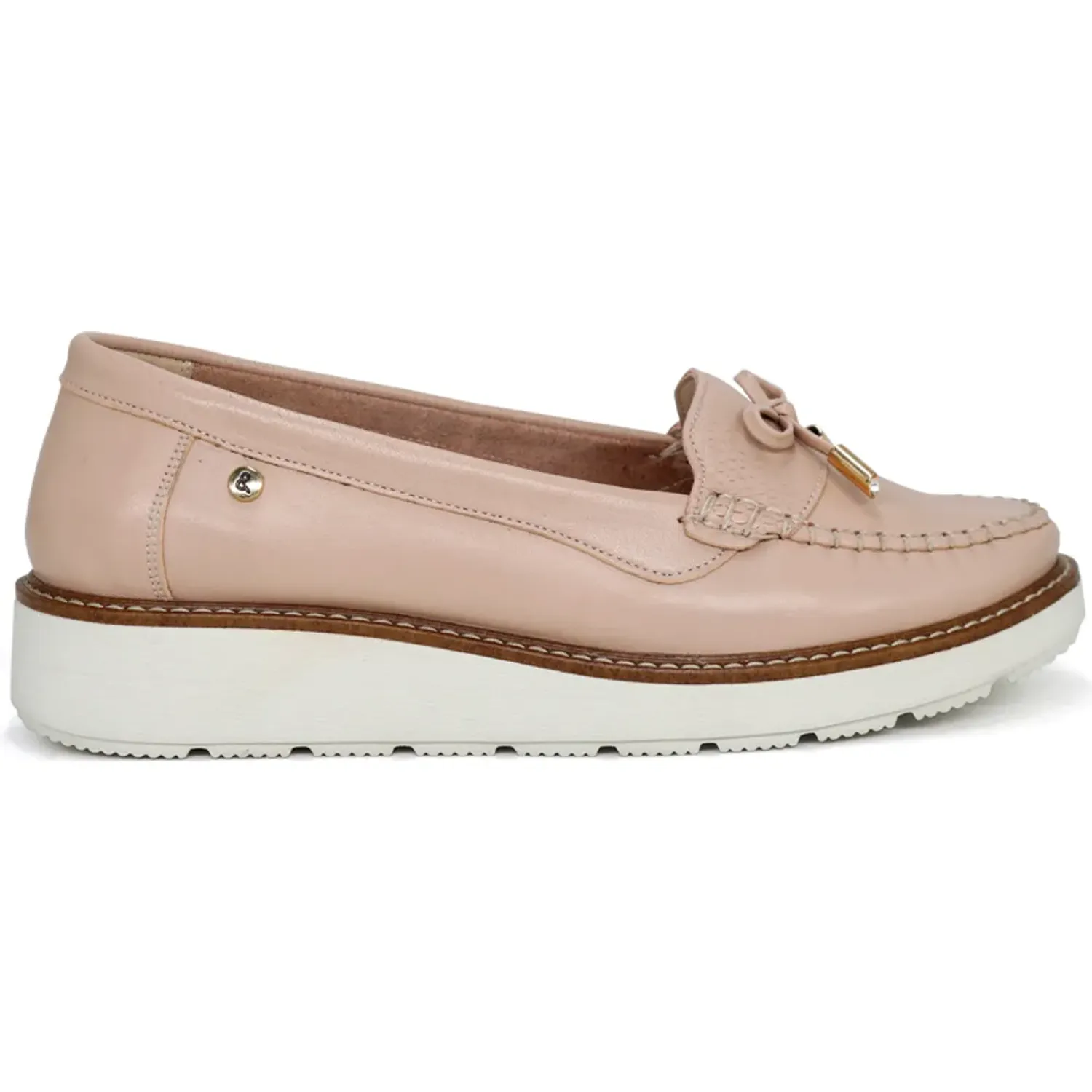 PAR&SS Mocasin Par&Ss Casual De Cuero Para Mujer Ja26q2-Ms860 color nude | Platanitos