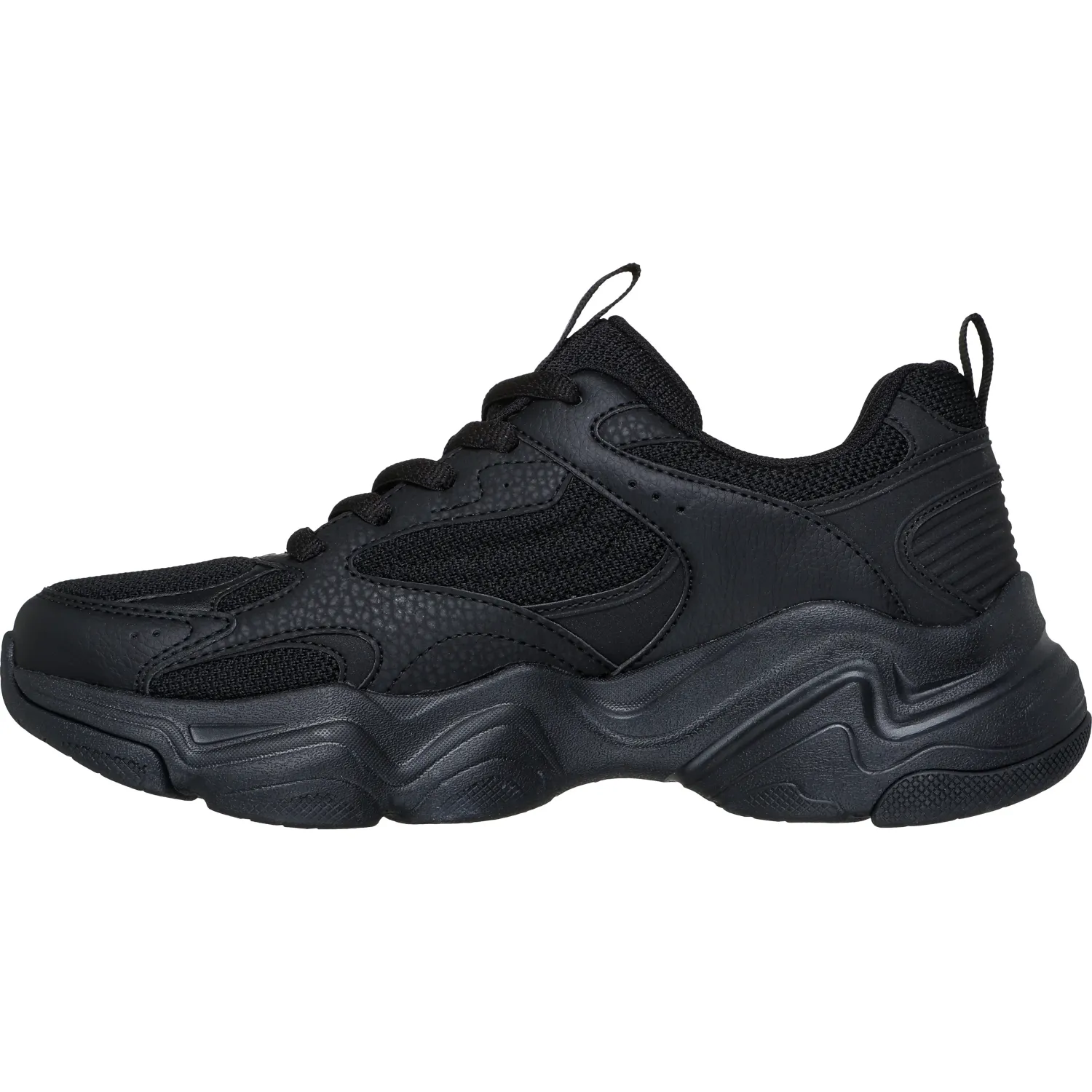 Skechers Zapatillas Skechers Urbana Mujer Bobs Diego color negro | Platanitos