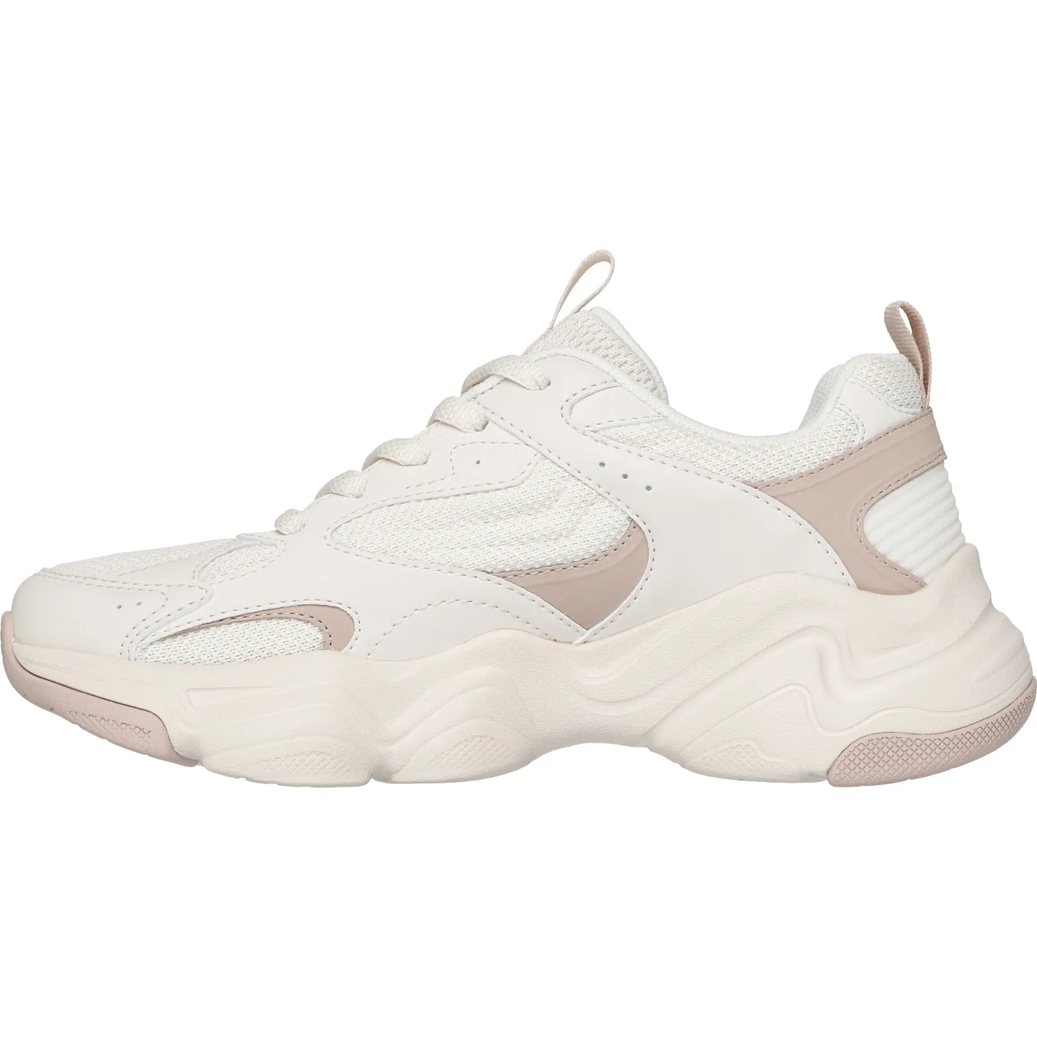 Skechers Zapatillas Skechers Urbanas Mujer Bobs Diego color crema | Platanitos