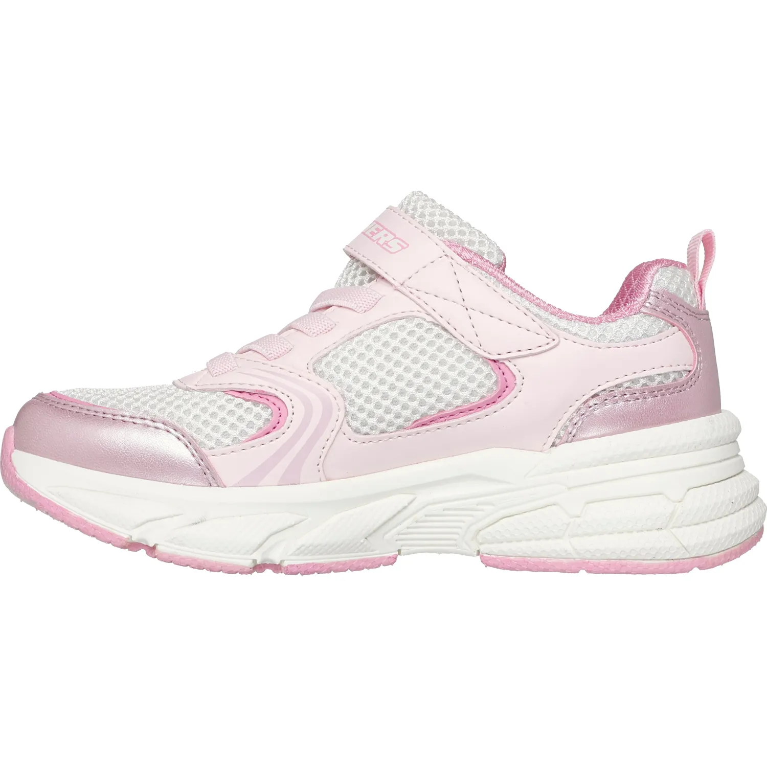 Zapatillas Skechers Urbanas Niñas Retro-Graph color rosado | Platanitos