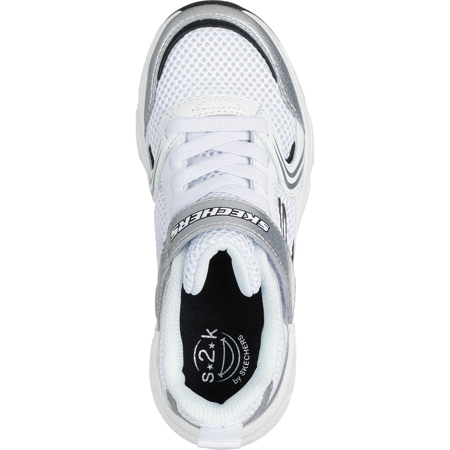 Zapatillas Skechers Urbanas Niñas Retro-Graph color blanco | Platanitos
