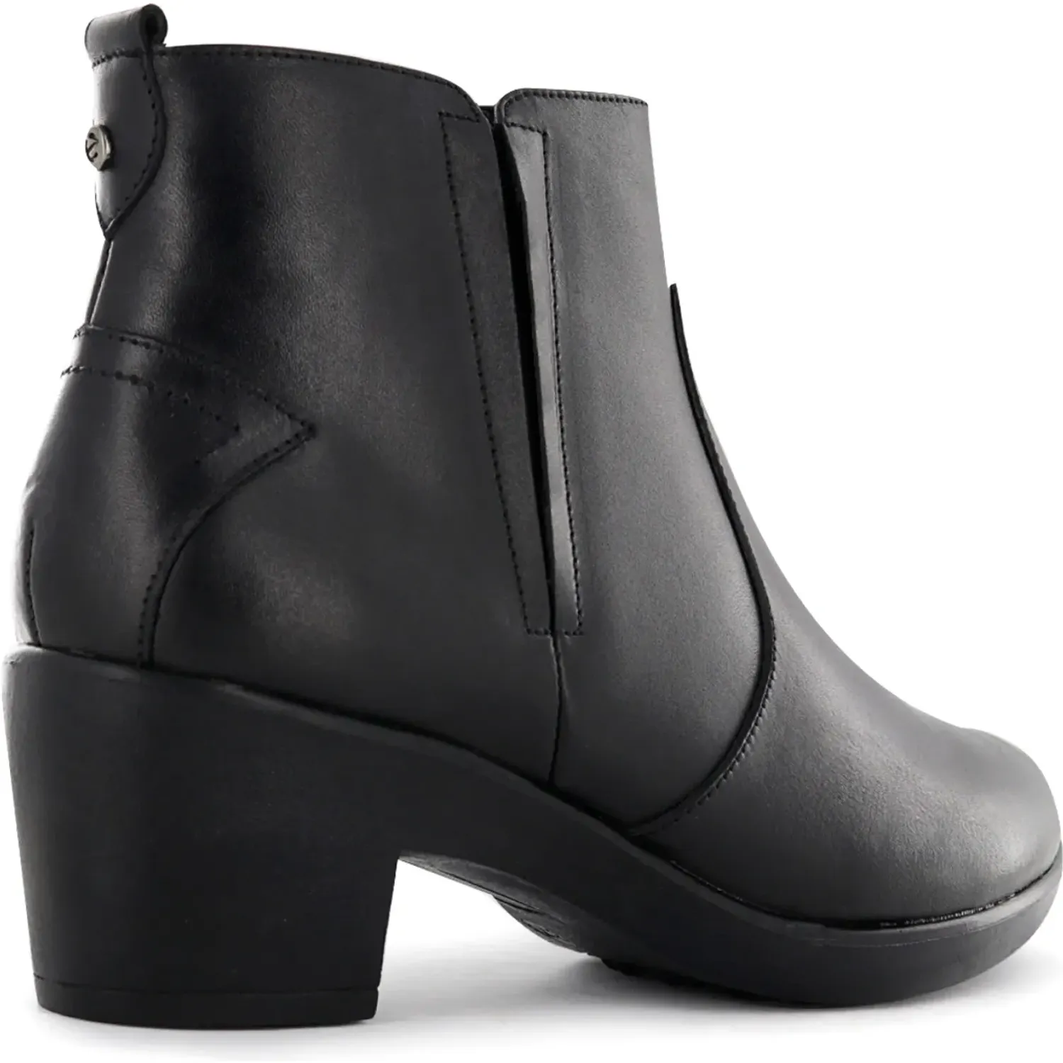 Botin Ecco Confort Mujer Asturias08 color negro | Platanitos