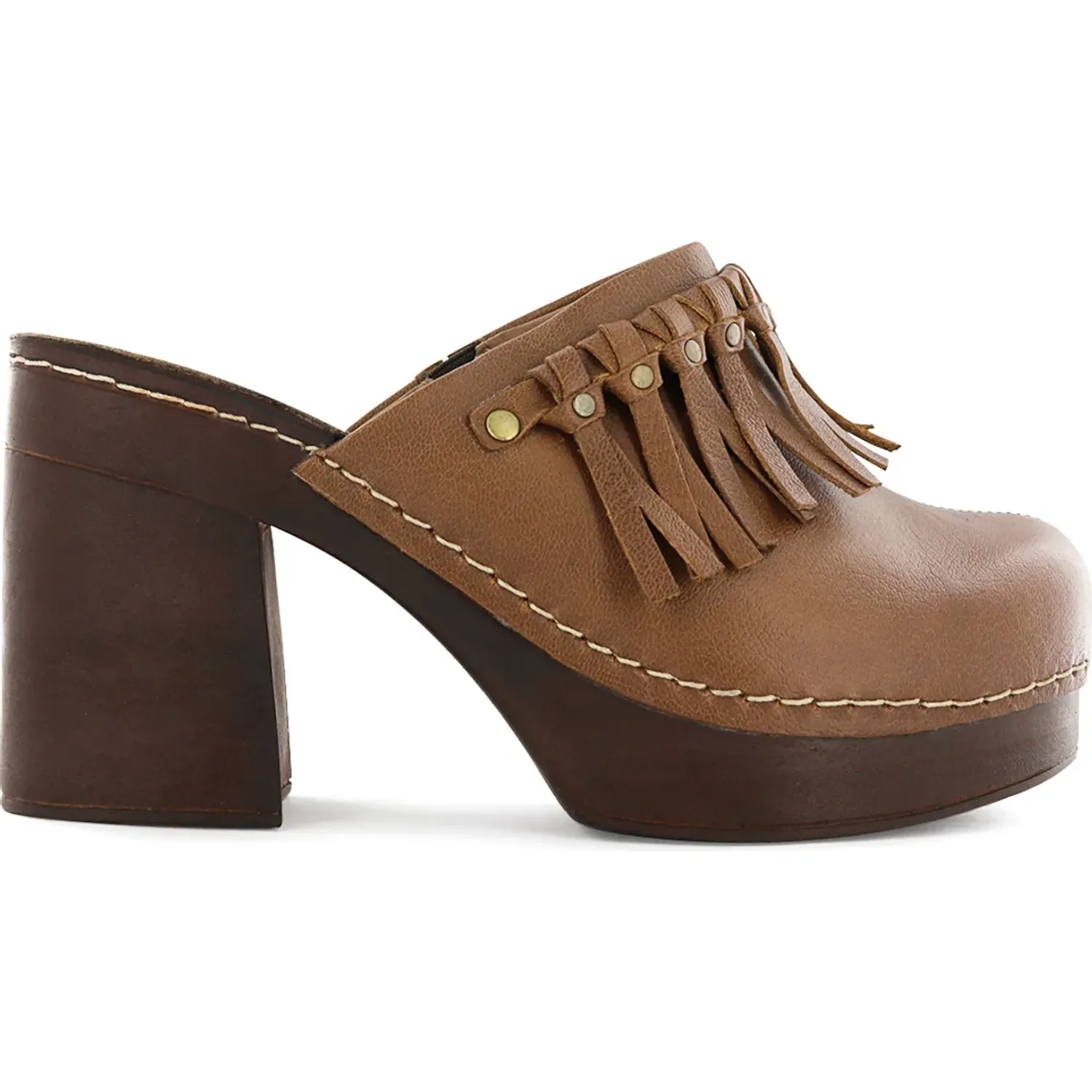 Ecco Zueco Ecco Casual Mujer Triana08 color tostado | Platanitos