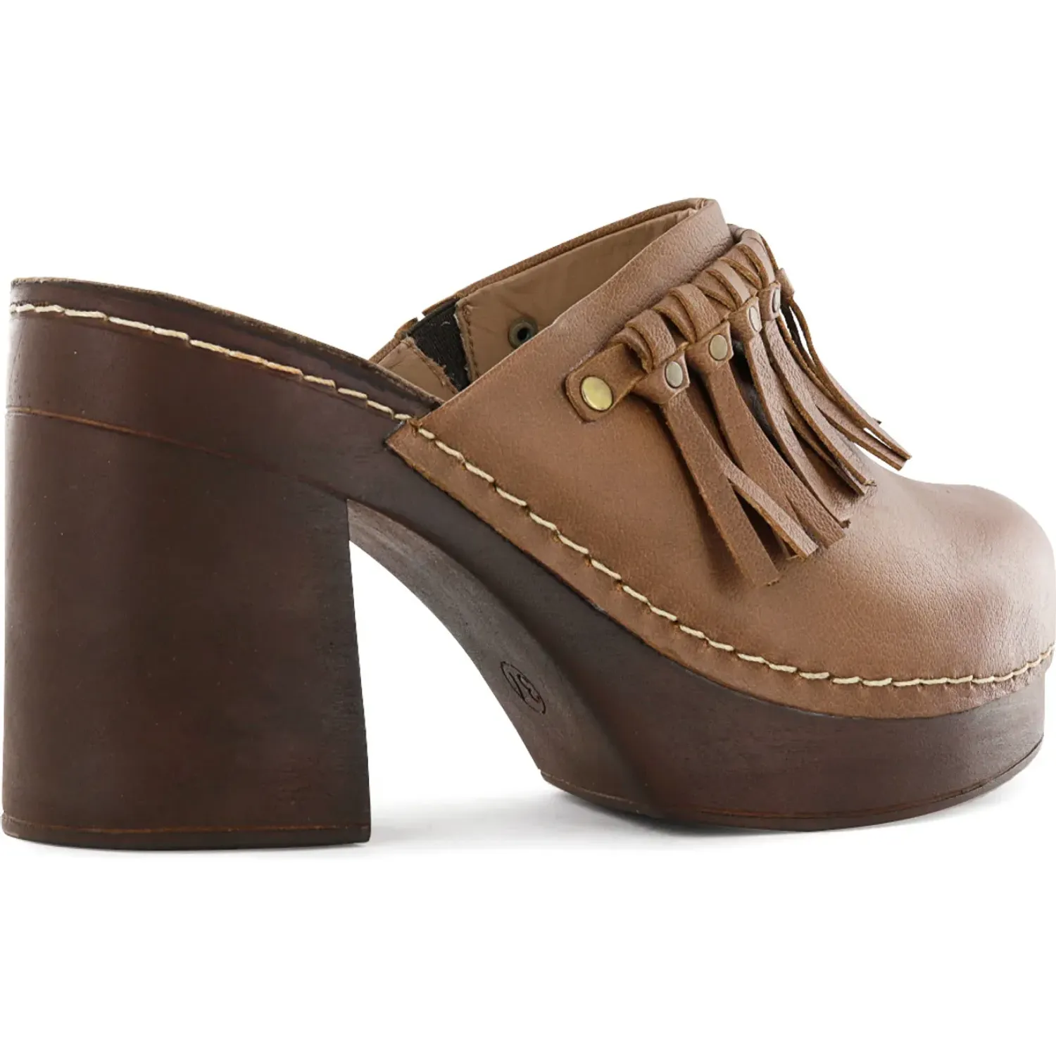 Ecco Zueco Ecco Casual Mujer Triana08 color tostado | Platanitos