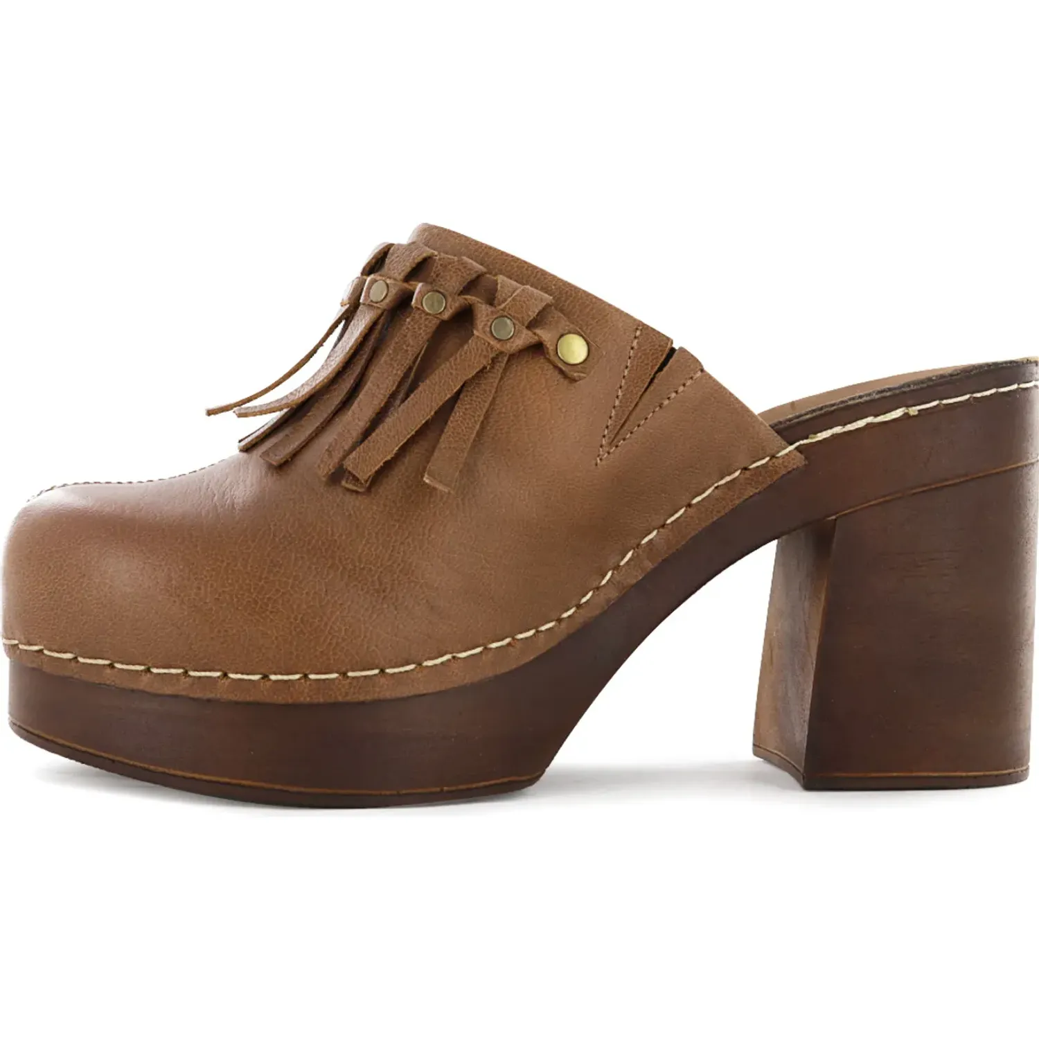 Ecco Zueco Ecco Casual Mujer Triana08 color tostado | Platanitos
