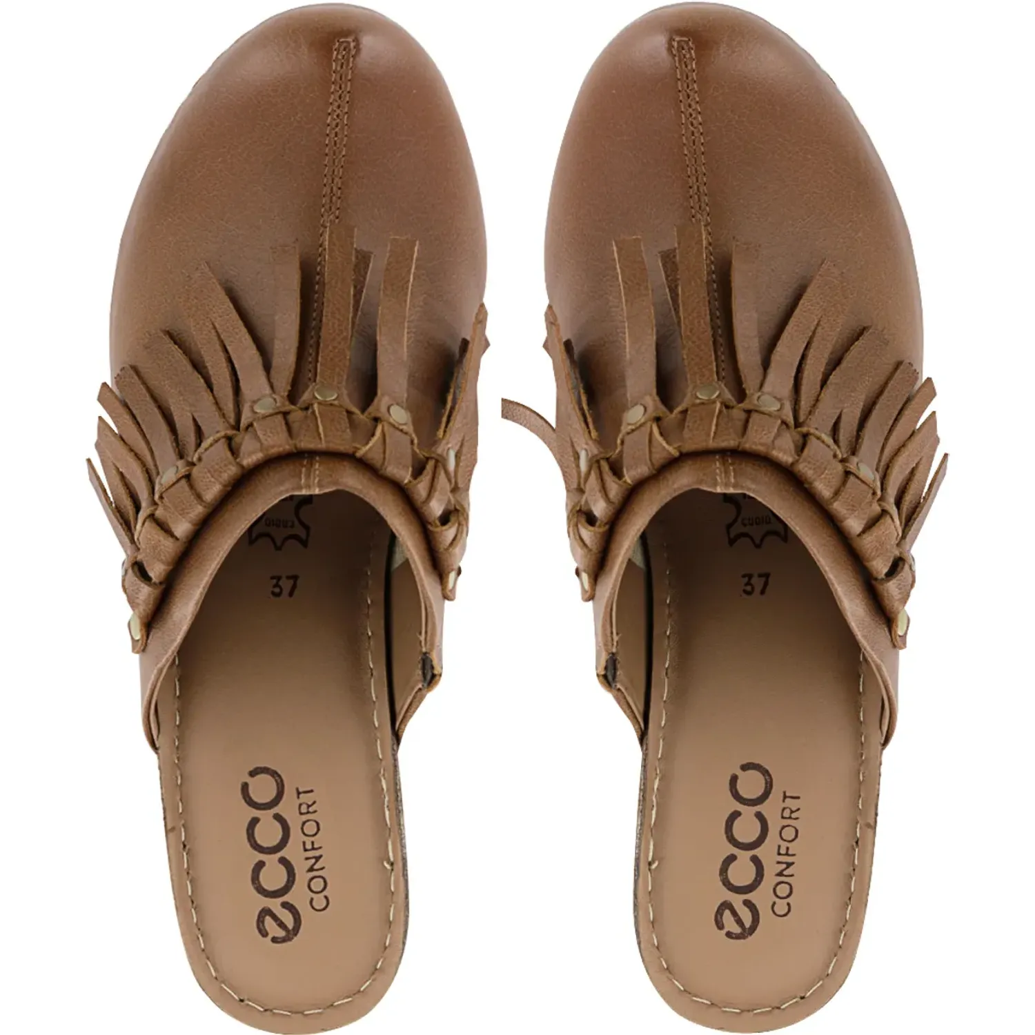 Ecco Zueco Ecco Casual Mujer Triana08 color tostado | Platanitos