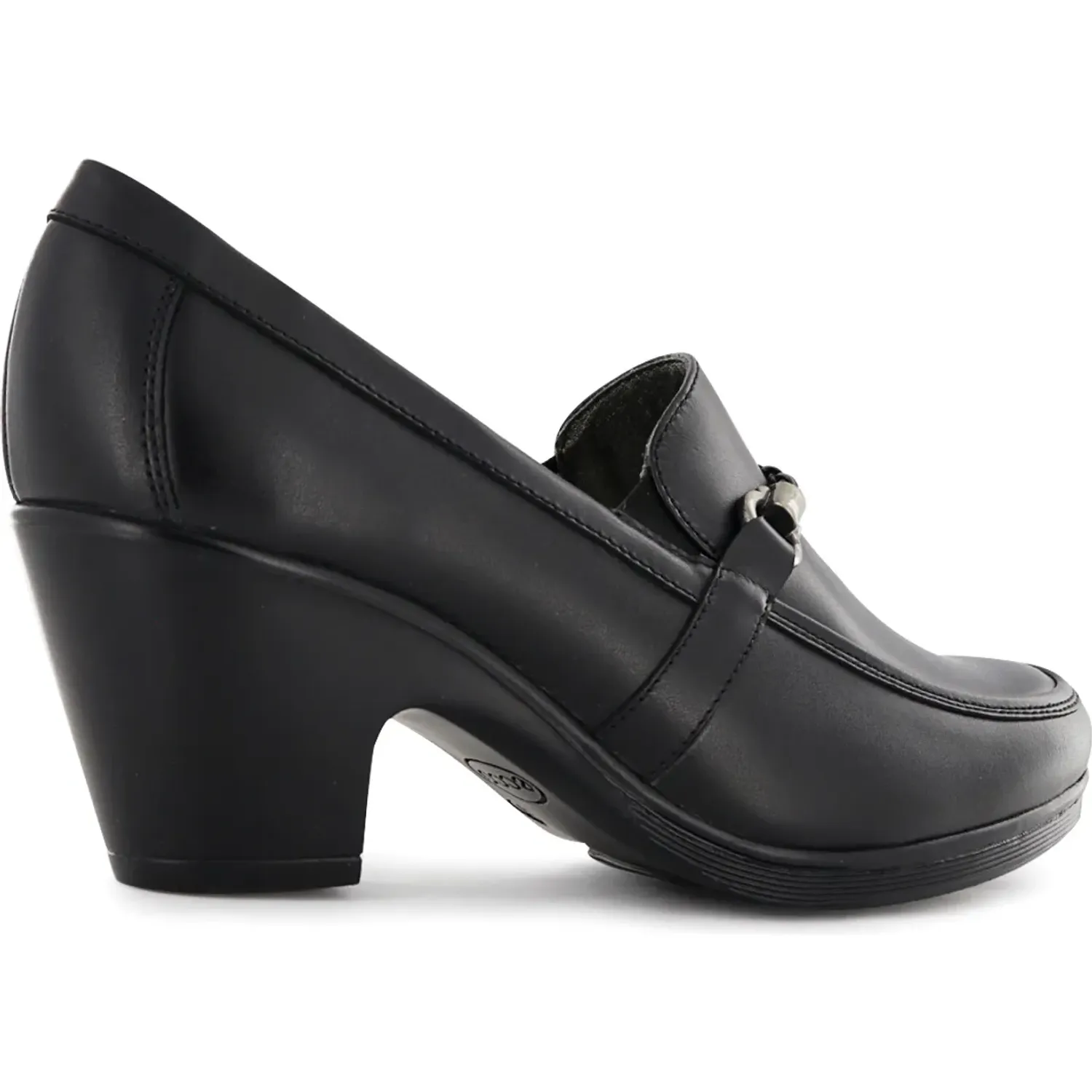 Mocasin Ecco Confort Mujer Natalie81 color negro | Platanitos