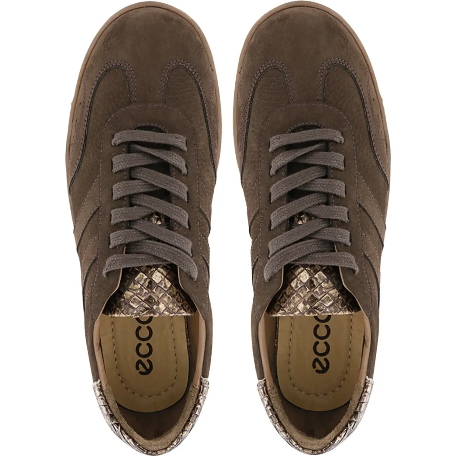 Ecco Zapatilla Ecco Urbano Mujer Mulan03 color chocolate | Platanitos