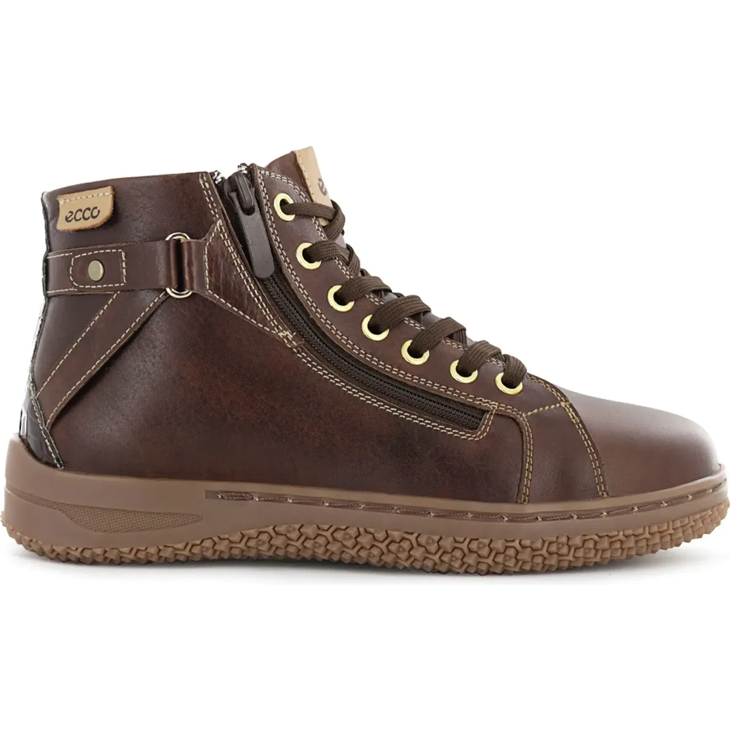 Ecco Botin Ecco Mujer Mulan02 color chocolate | Platanitos