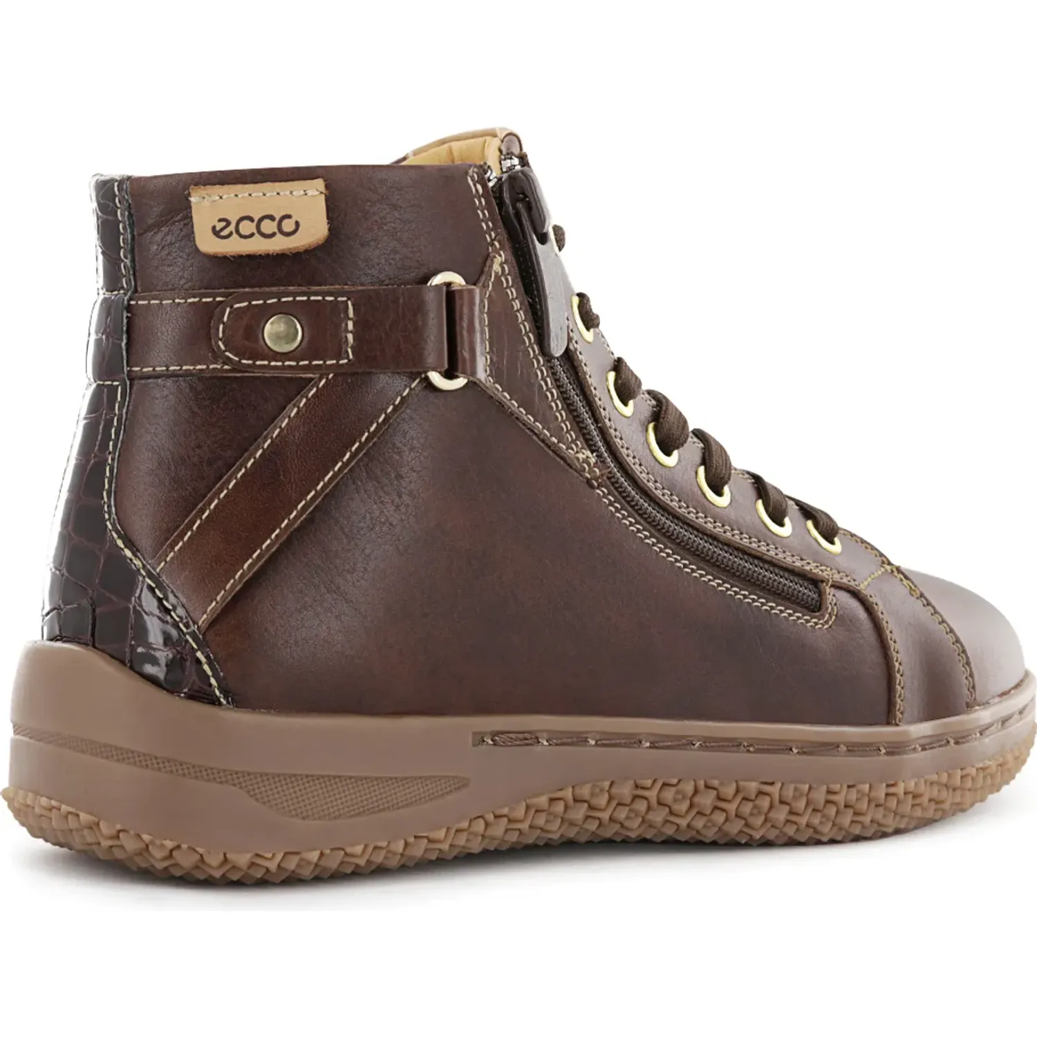Ecco Botin Ecco Mujer Mulan02 color chocolate | Platanitos