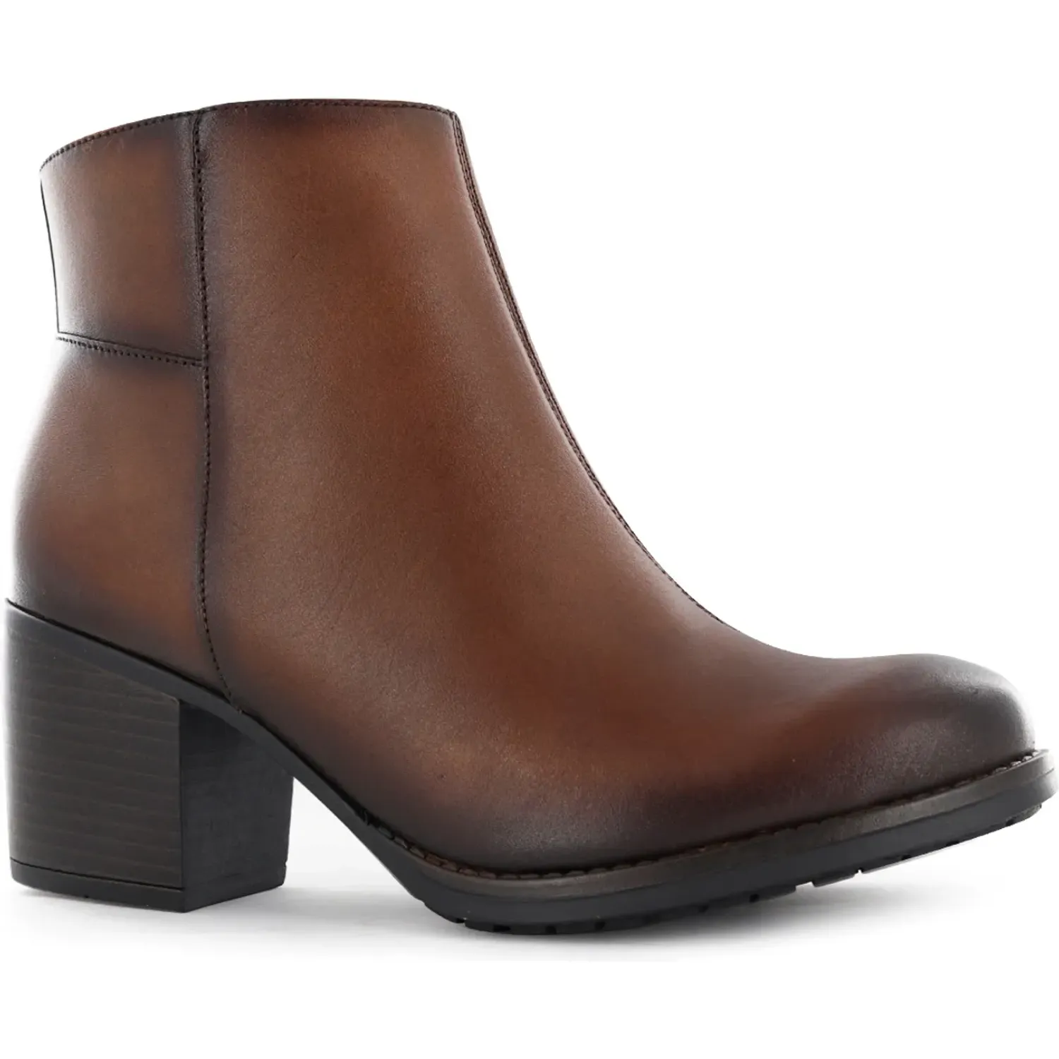Botin Ecco Casual Mujer Jacinta04 color toffee | Platanitos