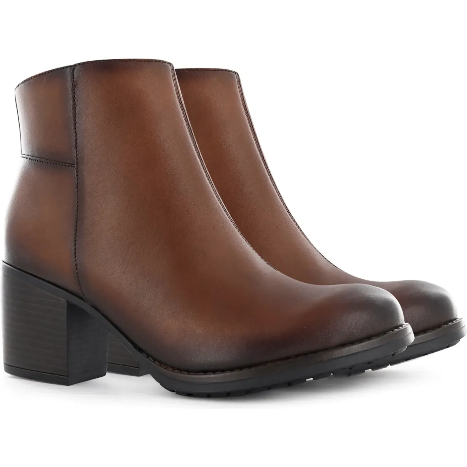 Botin Ecco Casual Mujer Jacinta04 color toffee | Platanitos