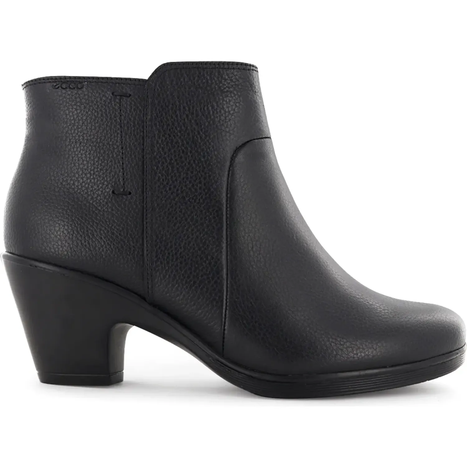 Botin Ecco Confort Mujer Natalie83 color negro | Platanitos