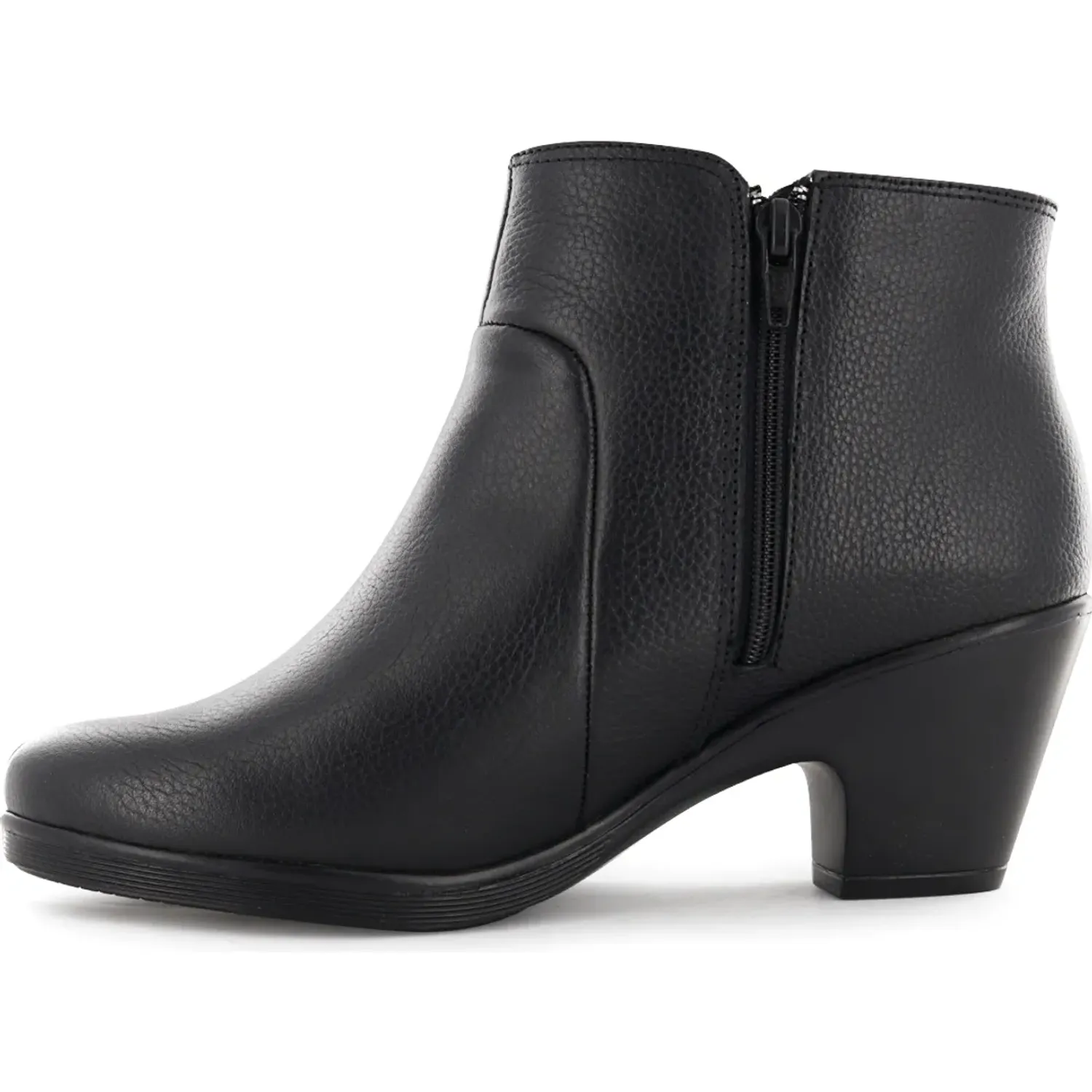 Botin Ecco Confort Mujer Natalie83 color negro | Platanitos