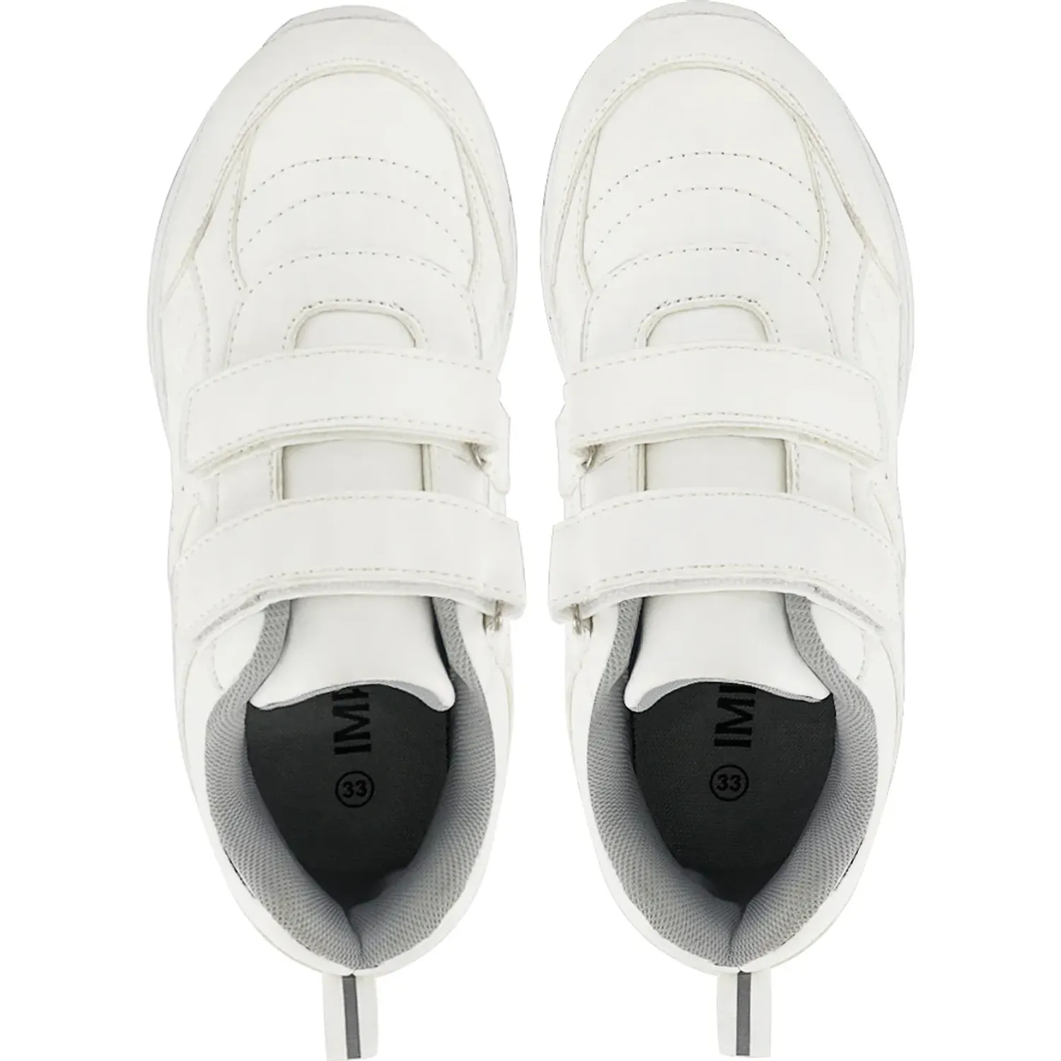 Zapatilla Impuls Escolar Unisex Delta06 color blanco | Platanitos