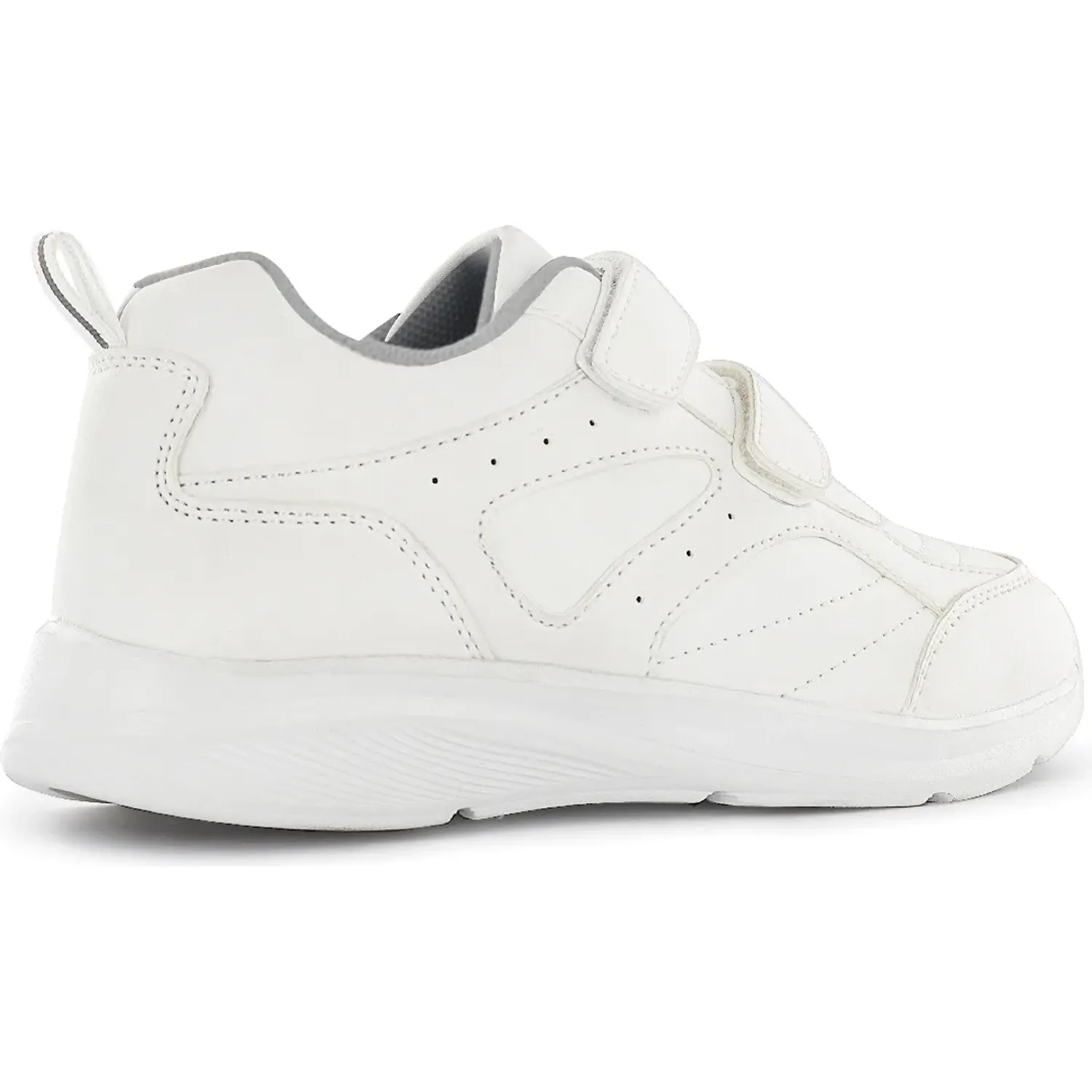 Zapatilla Impuls Escolar Unisex Delta06 color blanco | Platanitos