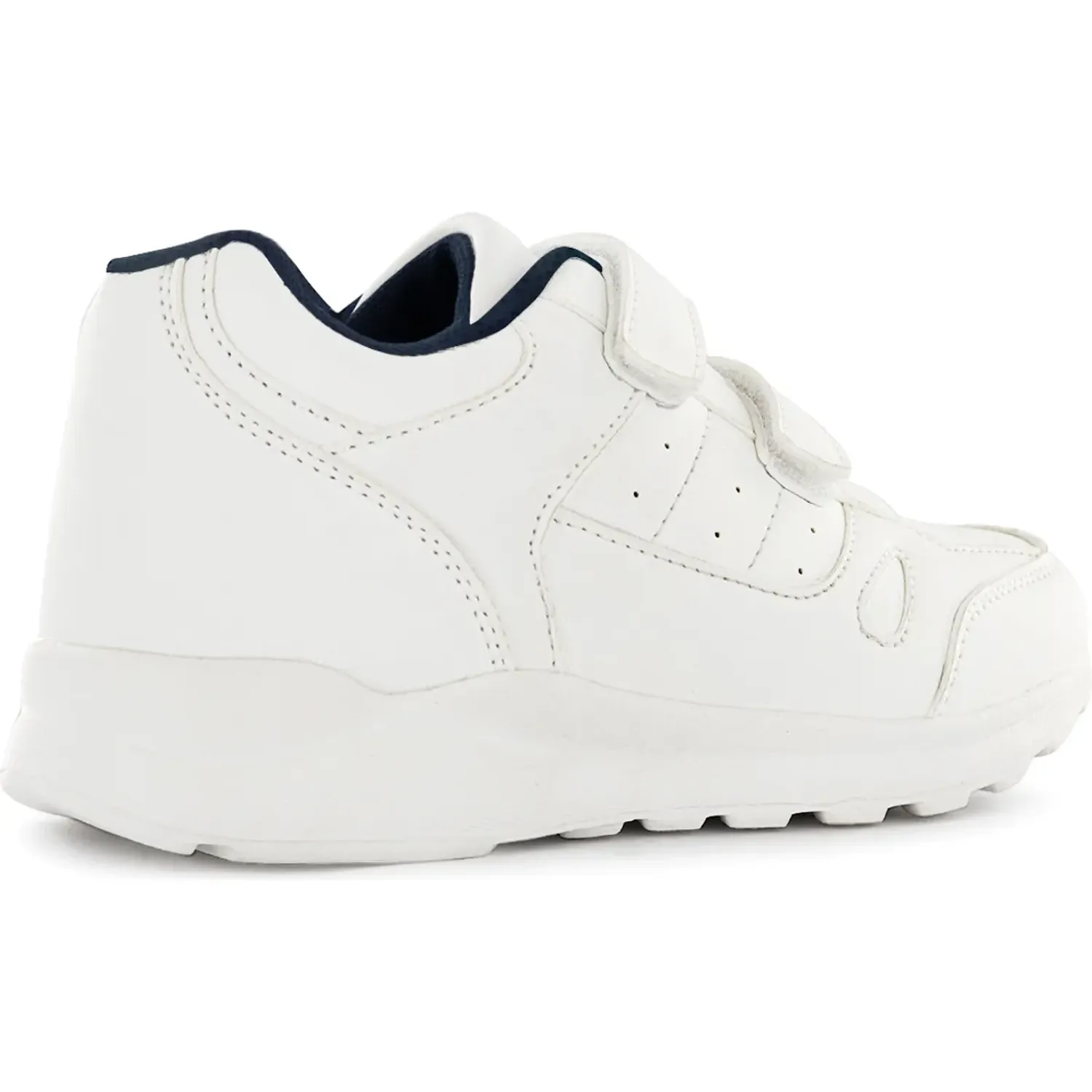 Zapatilla Impuls Escolar Unisex Delta08 color blanco | Platanitos