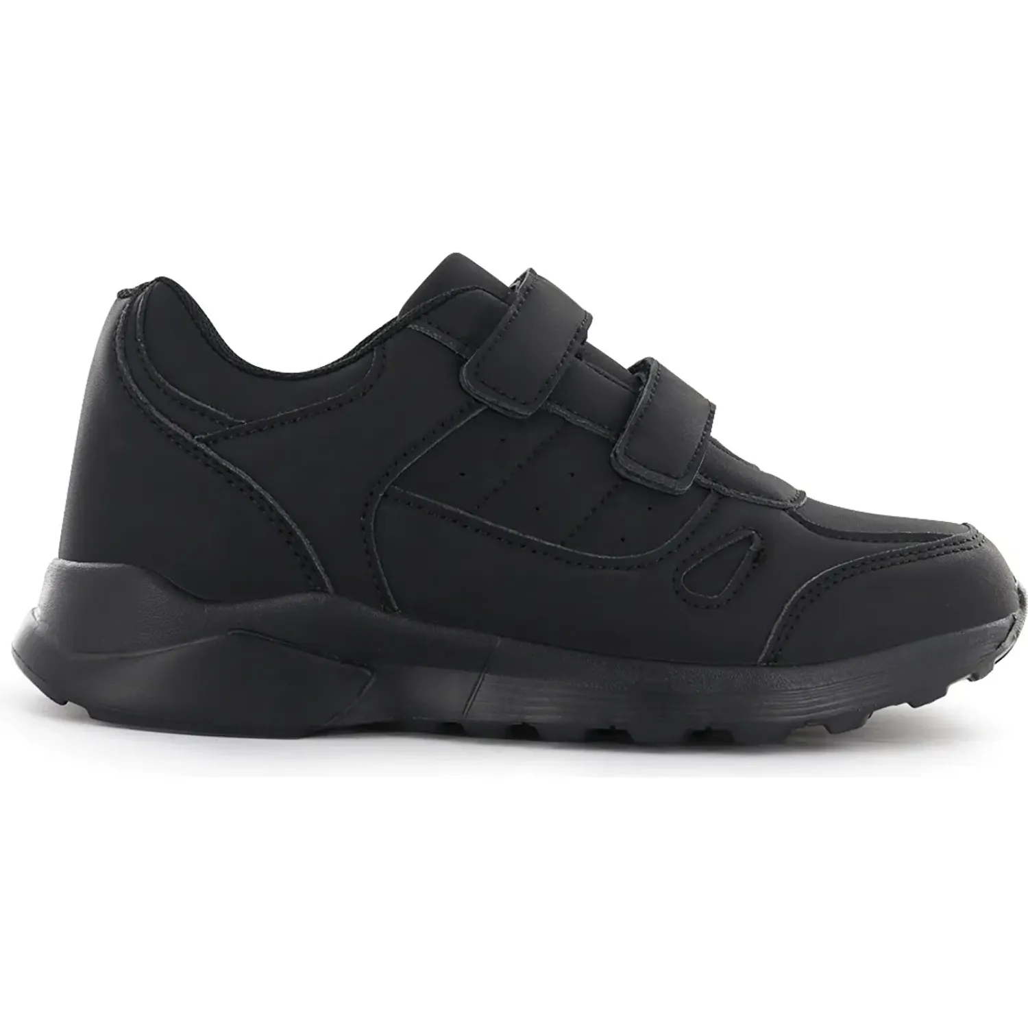 Zapatilla Impuls Escolar Unisex Delta08 color negro | Platanitos