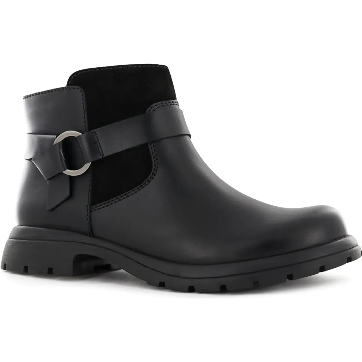 Botin Ecco Mujer Darah03 color negro | Platanitos