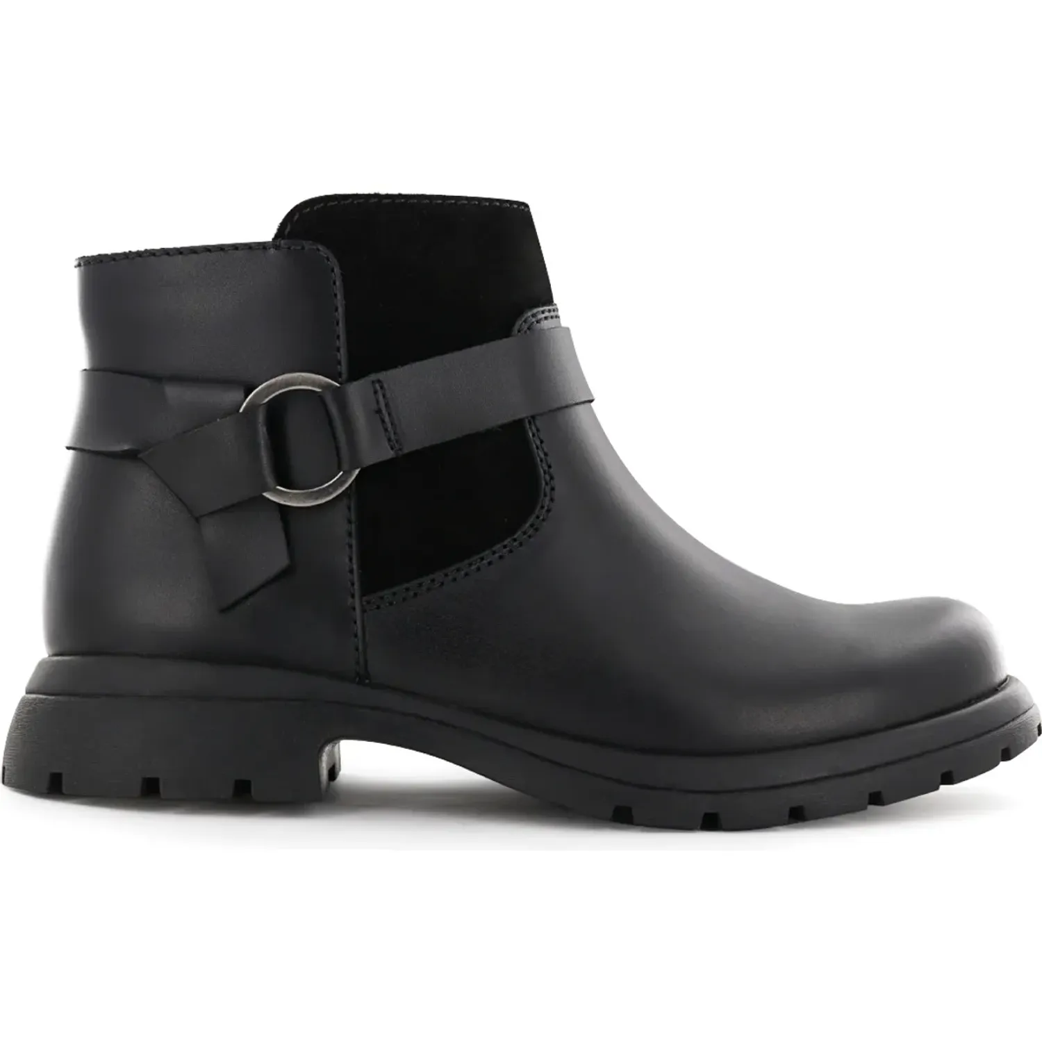 Botin Ecco Mujer Darah03 color negro | Platanitos