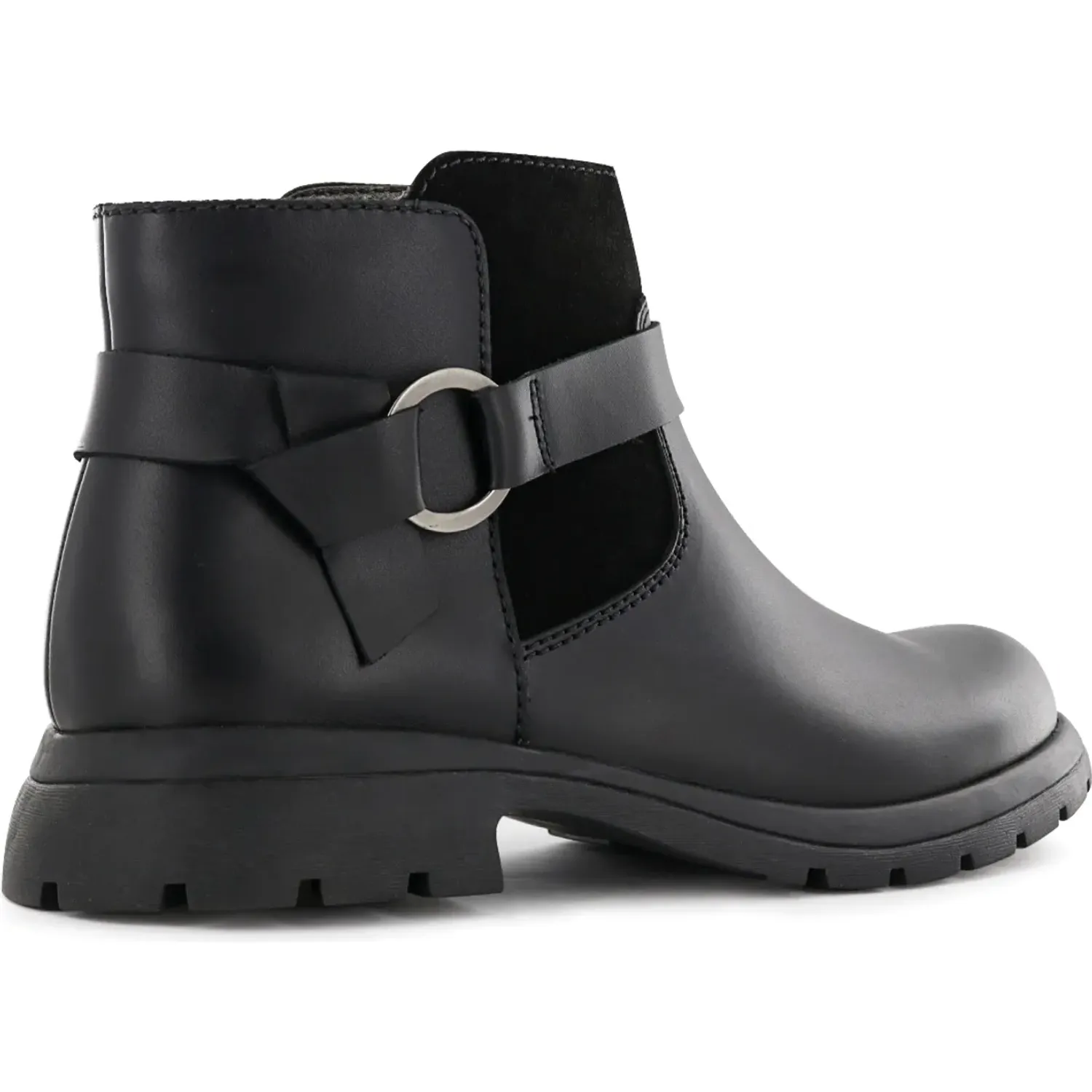 Botin Ecco Mujer Darah03 color negro | Platanitos