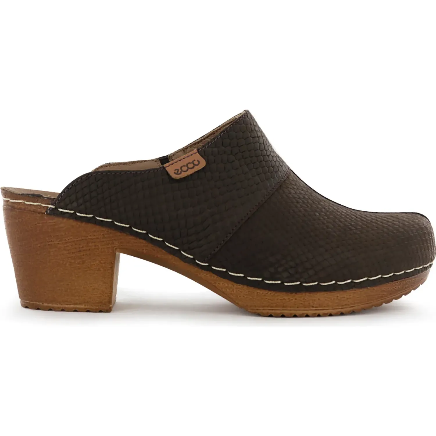 Ecco Zueco Ecco Mujer Mika06 color chocolate | Platanitos
