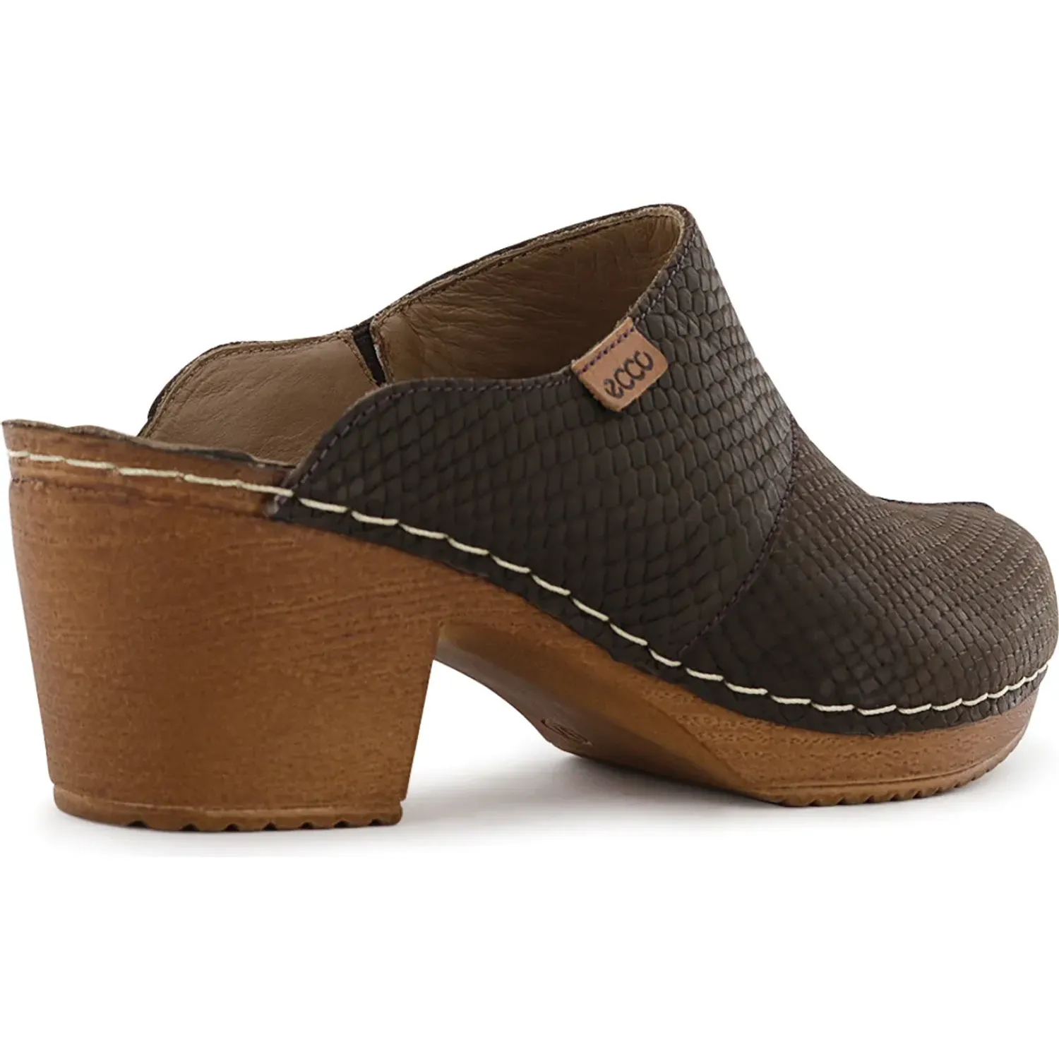 Ecco Zueco Ecco Mujer Mika06 color chocolate | Platanitos
