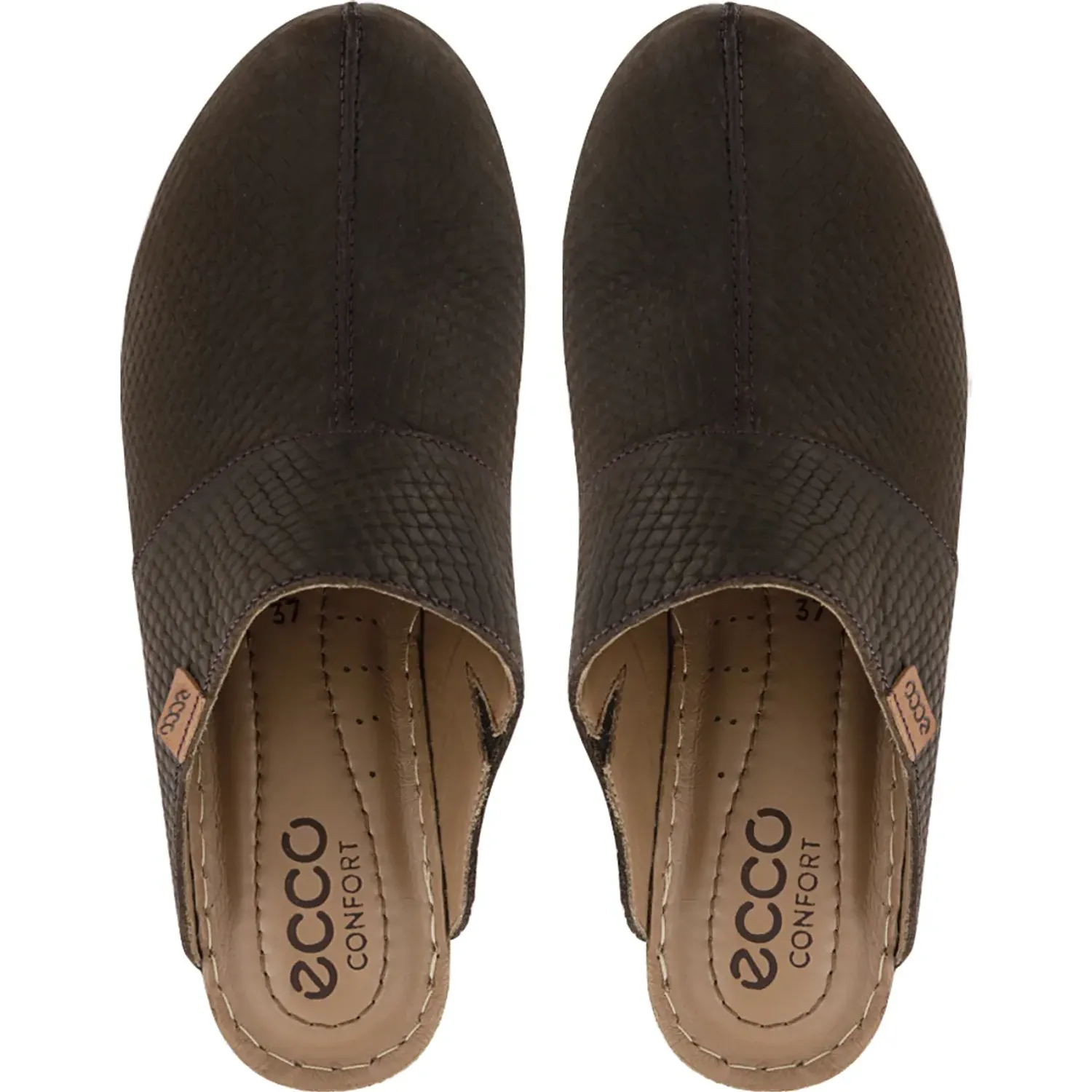 Ecco Zueco Ecco Mujer Mika06 color chocolate | Platanitos