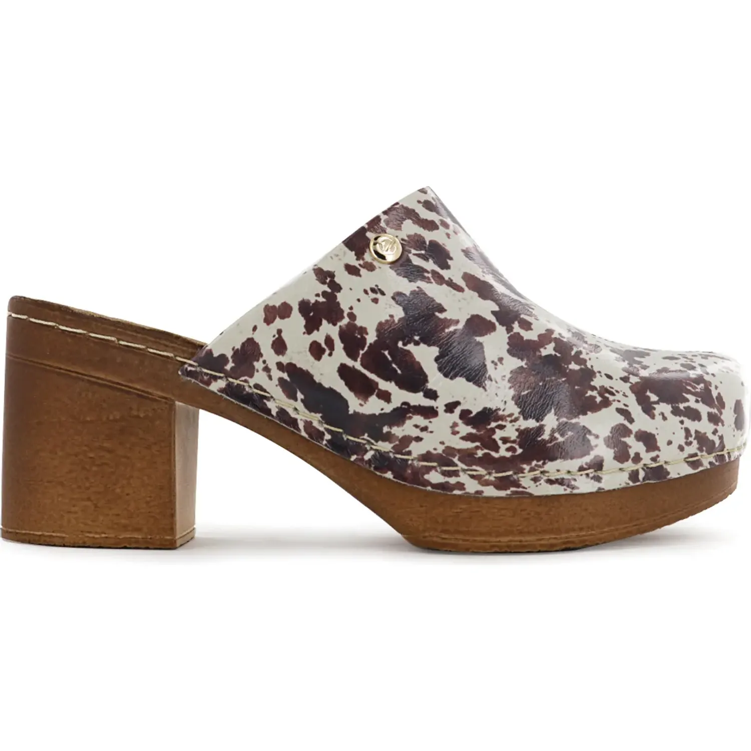 Ecco Zueco Ecco Mujer Telma08 color vaca | Platanitos