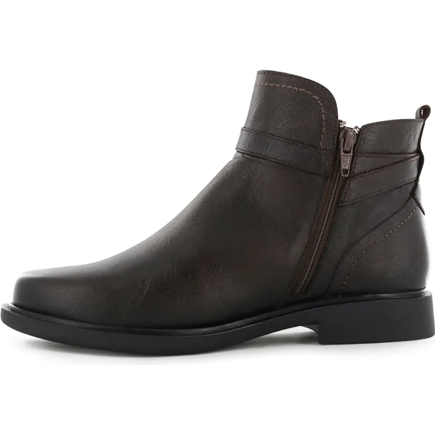 Botin Ecco Mujer Xara02 color habano | Platanitos